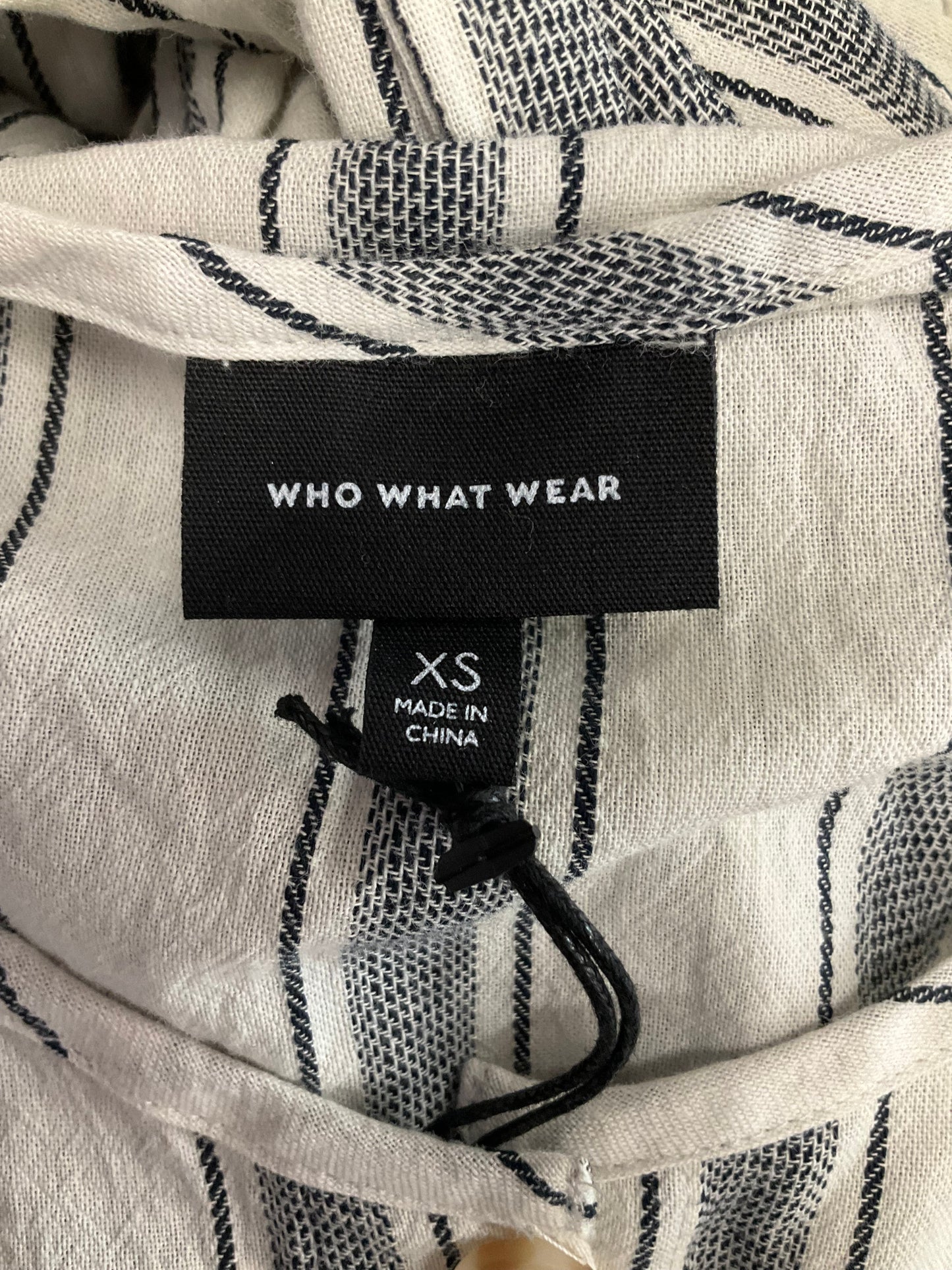 Blouse Sleeveless By Who What Wear Size: Xs