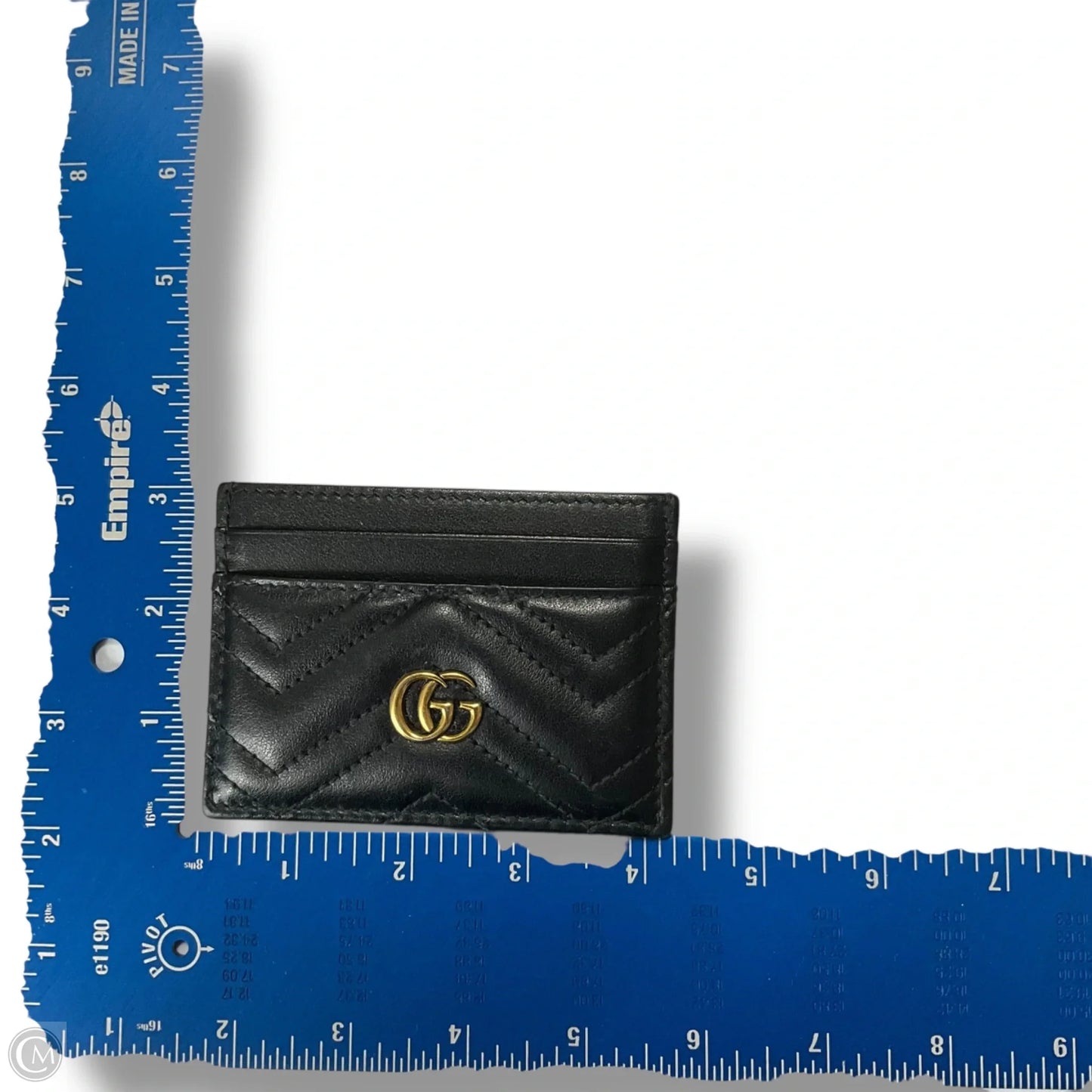 Id/card Holder Luxury Designer By Gucci, Size: Small