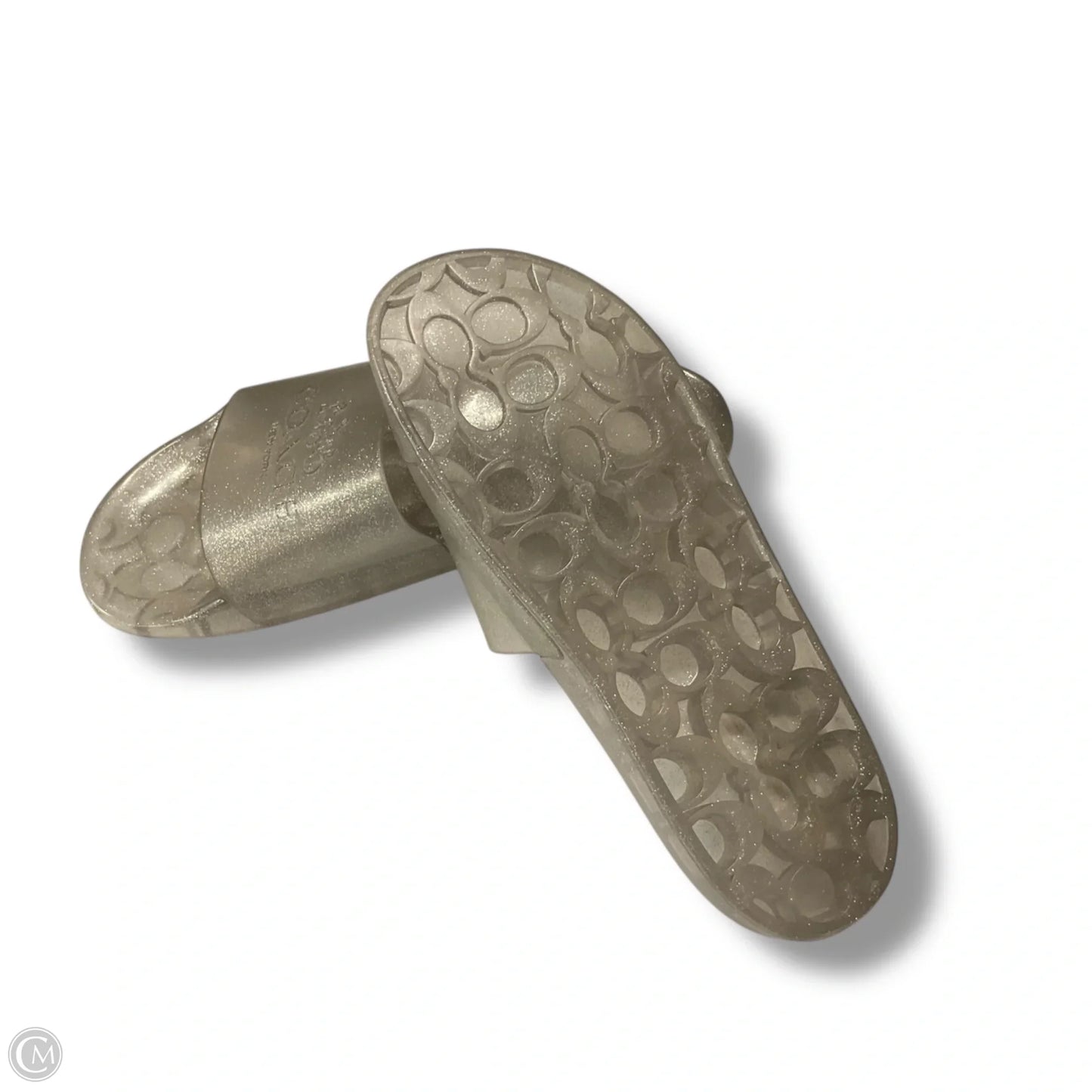 Sandals Designer By Coach In Clear, Size: 9