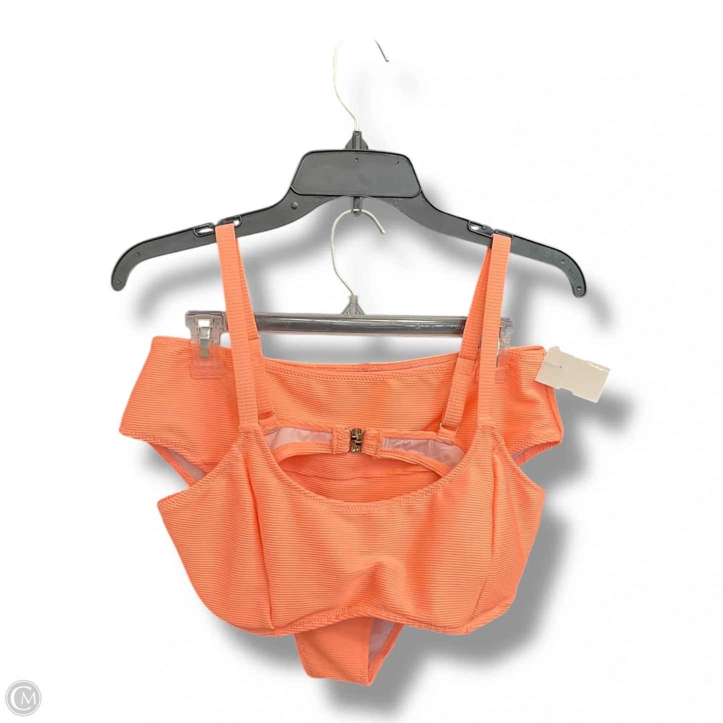 Swimsuit 2pc By Cme In Orange, Size: Xl