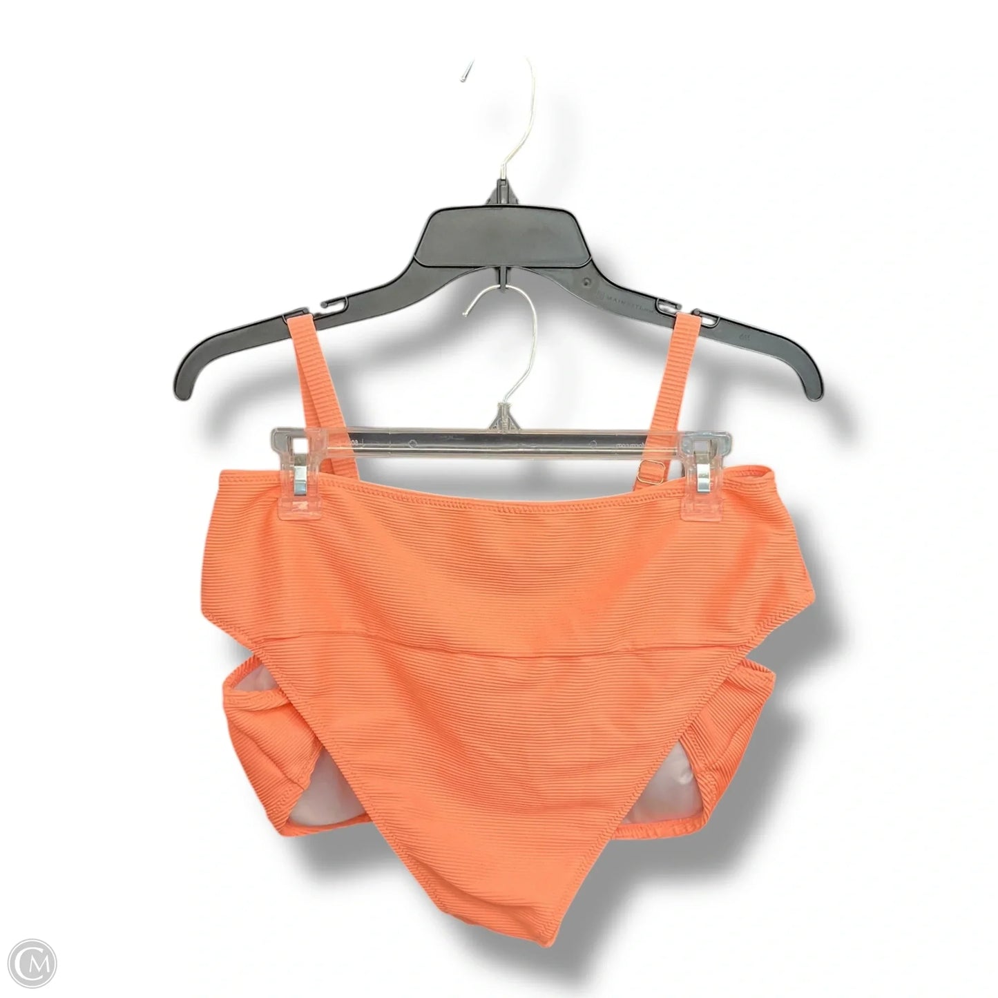 Swimsuit 2pc By Cme In Orange, Size: Xl