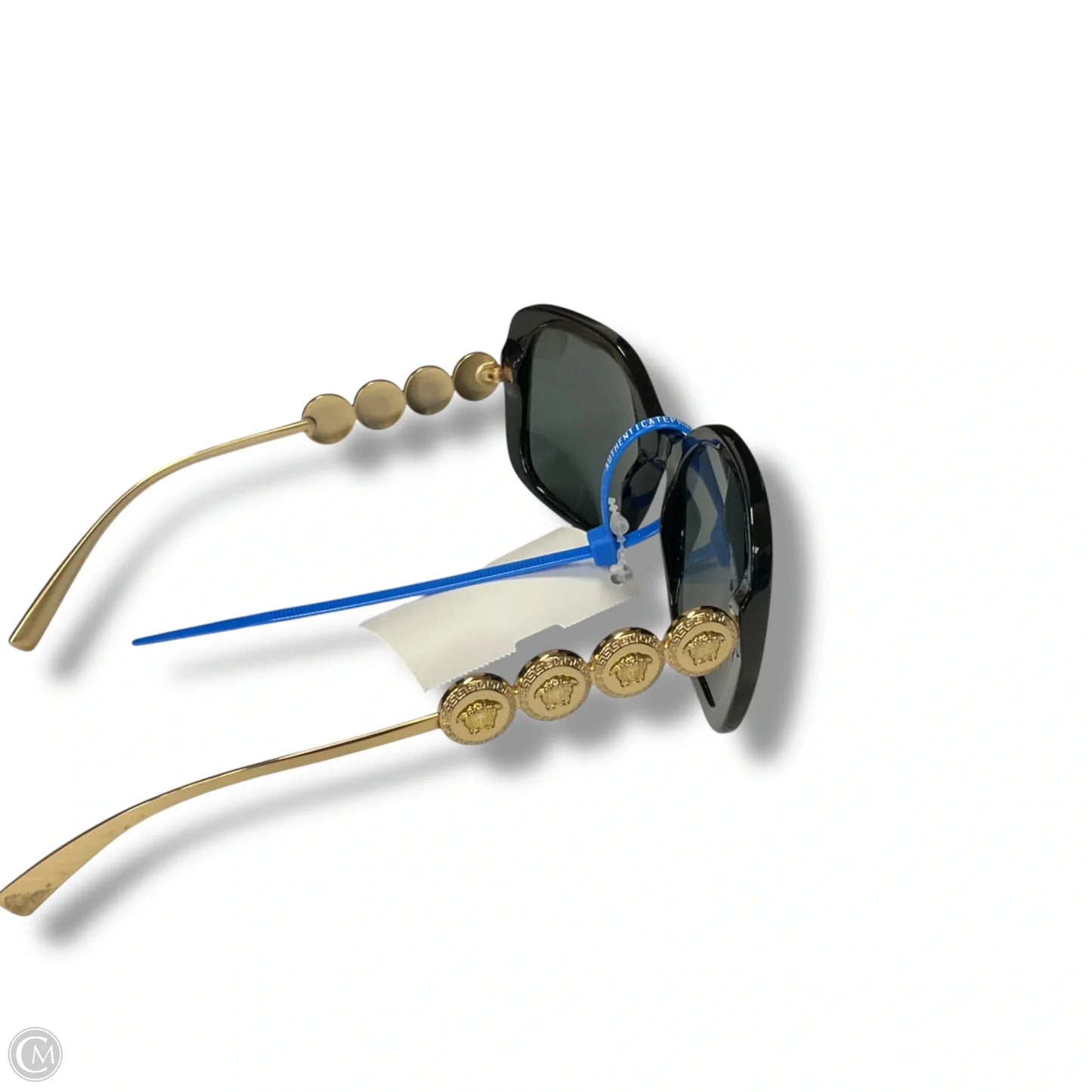 Sunglasses Luxury Designer By Versace, Size: Medium