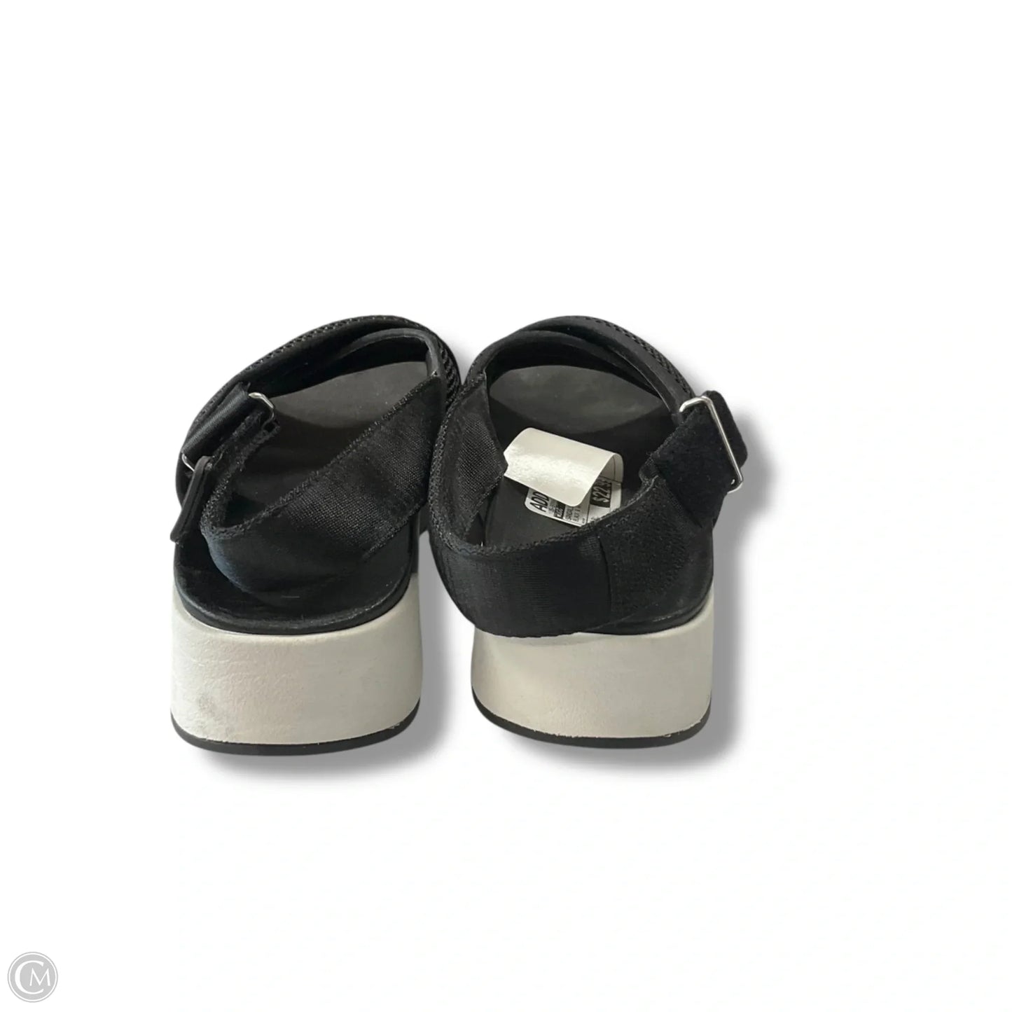 Sandals Designer By Ugg In Black & White, Size: 8