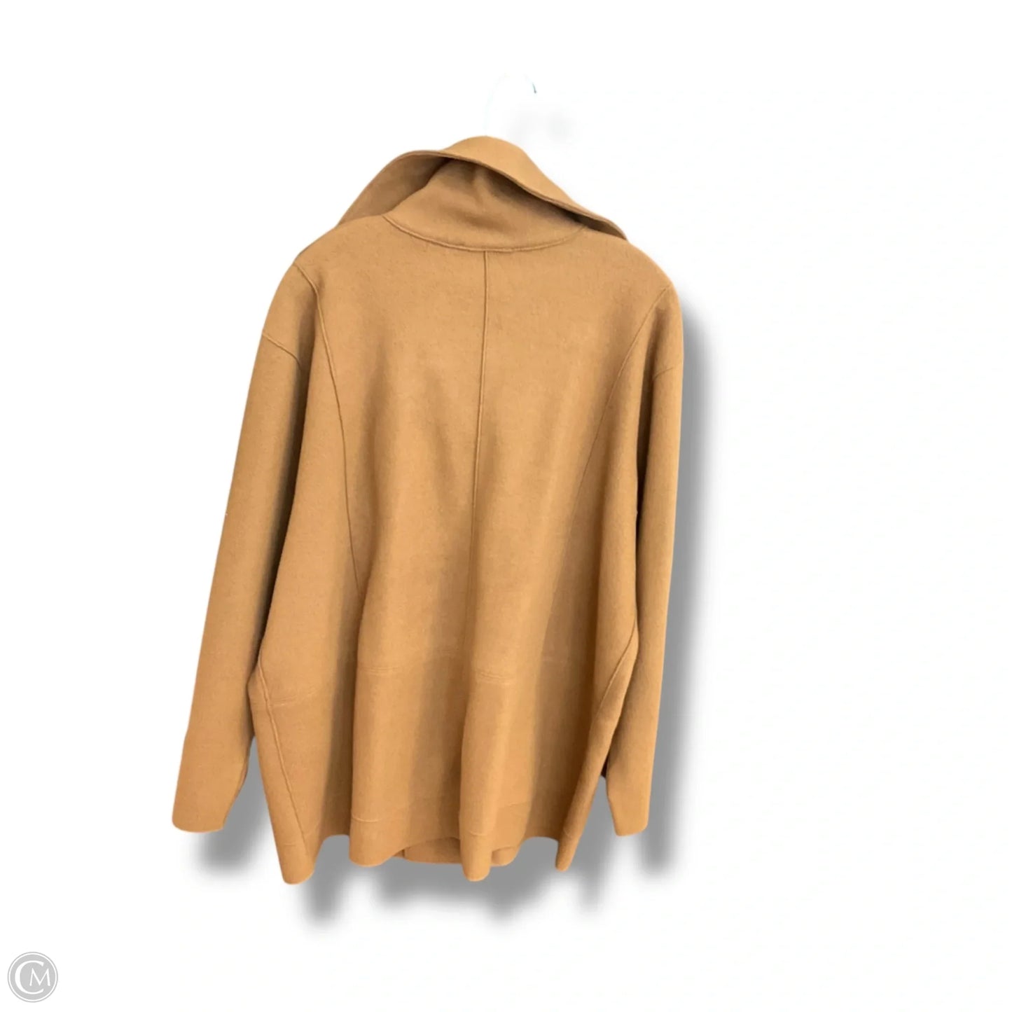 Coat Wool By Jones New York In Tan, Size: 2x