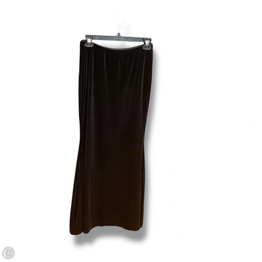 Skirt Maxi By En Saison In Black, Size: 10