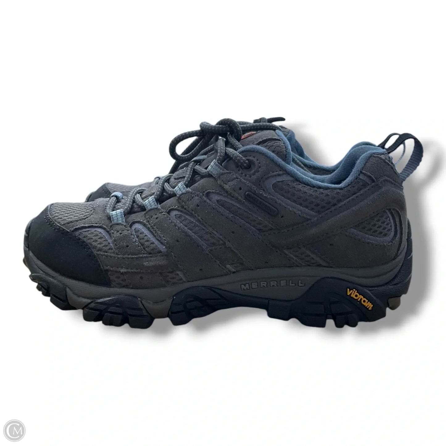 Shoes Hiking By Merrell In Grey, Size: 6