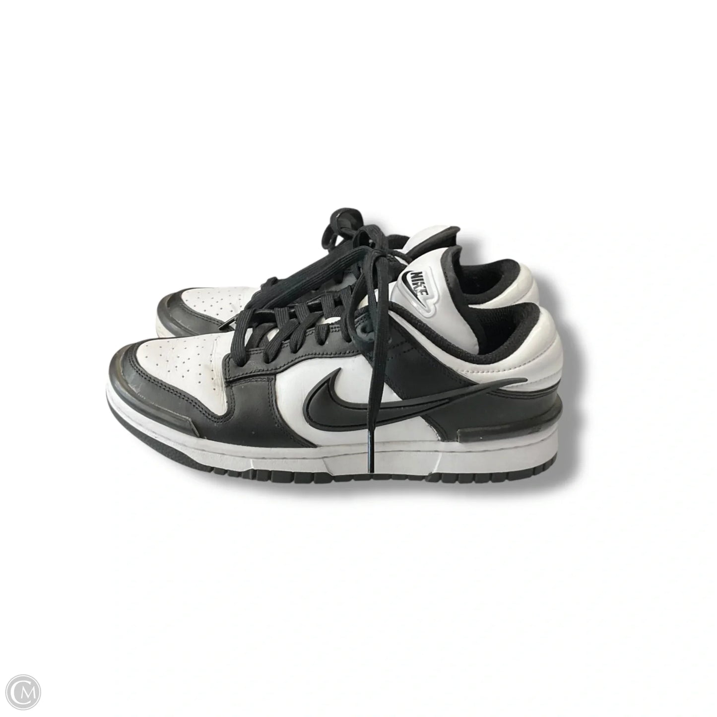 Shoes Athletic By Nike In Black & White, Size: 8