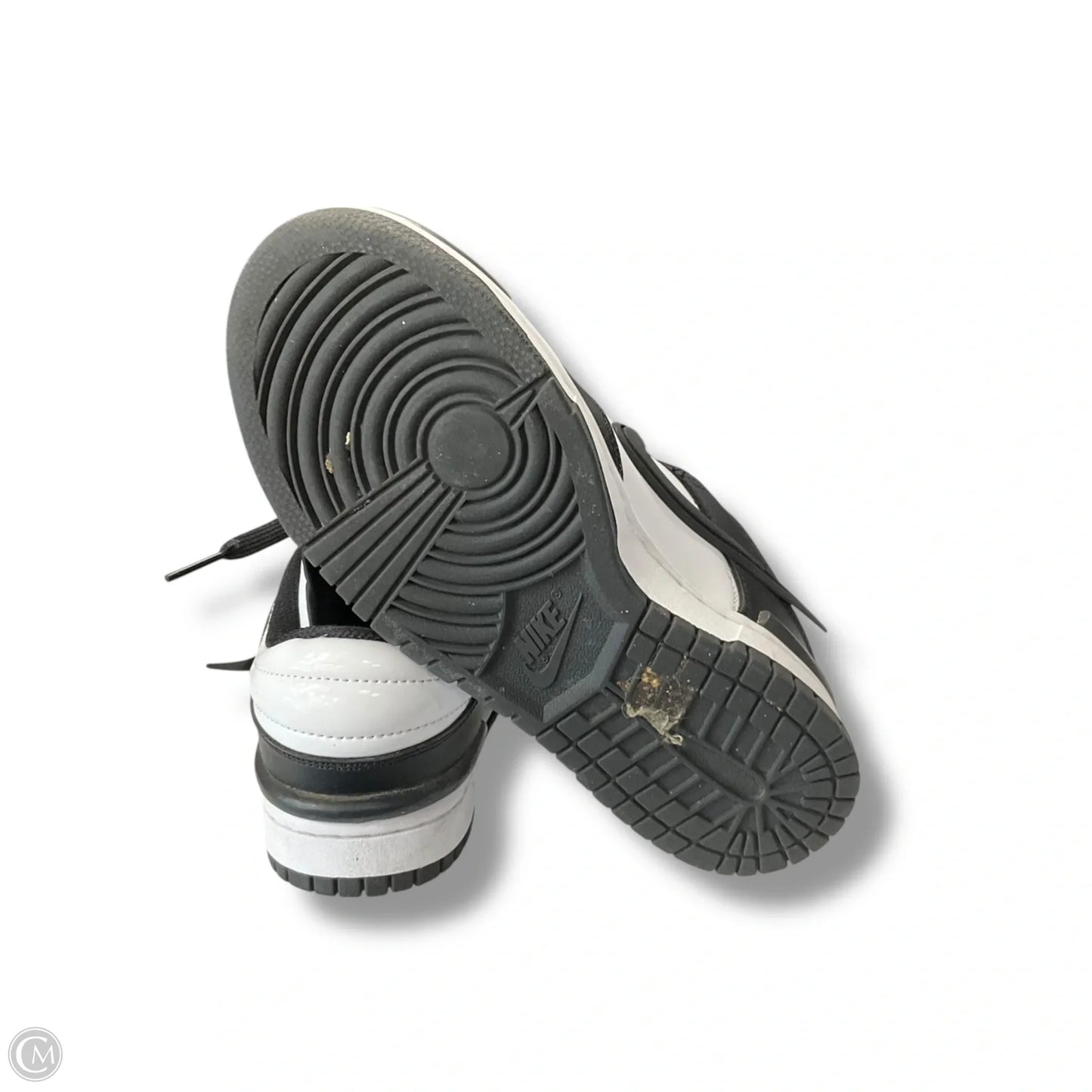 Shoes Athletic By Nike In Black & White, Size: 8