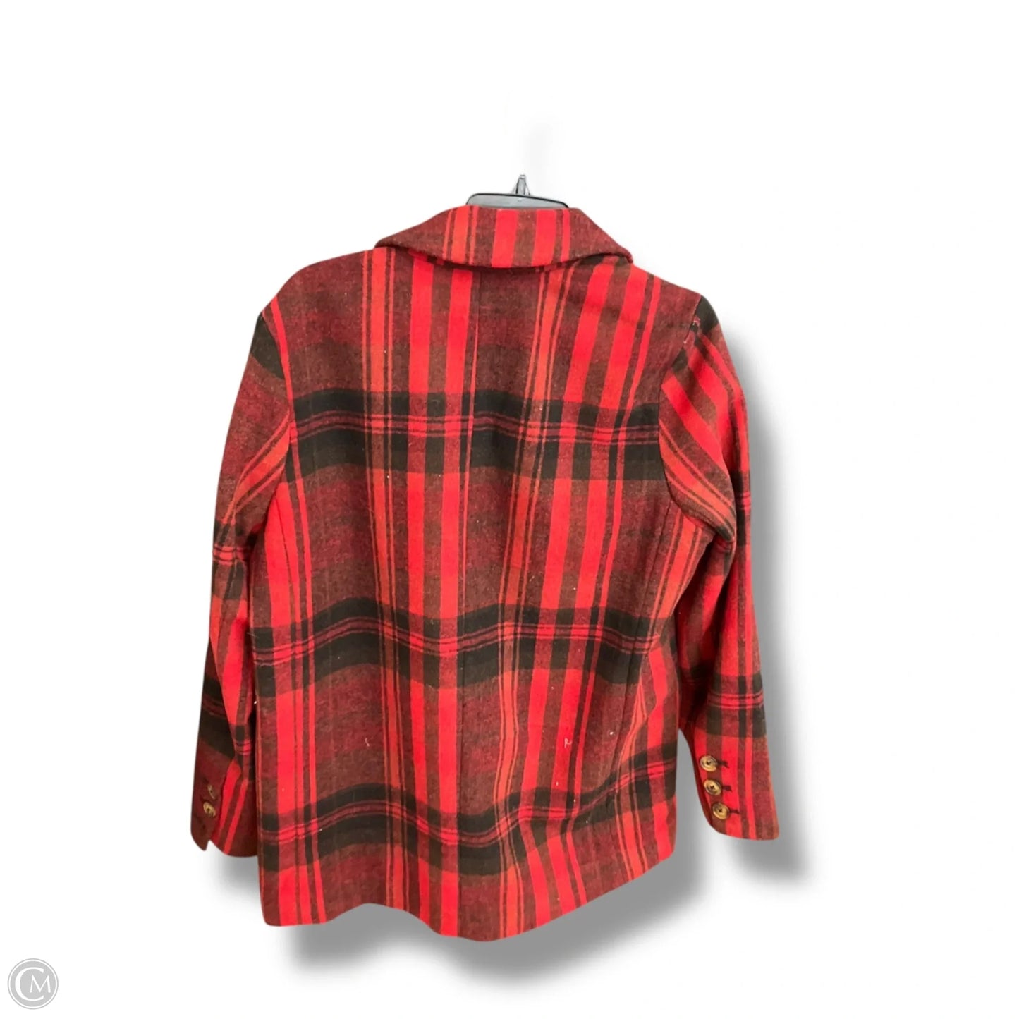 Jacket Other By Free People In Plaid Pattern, Size: S