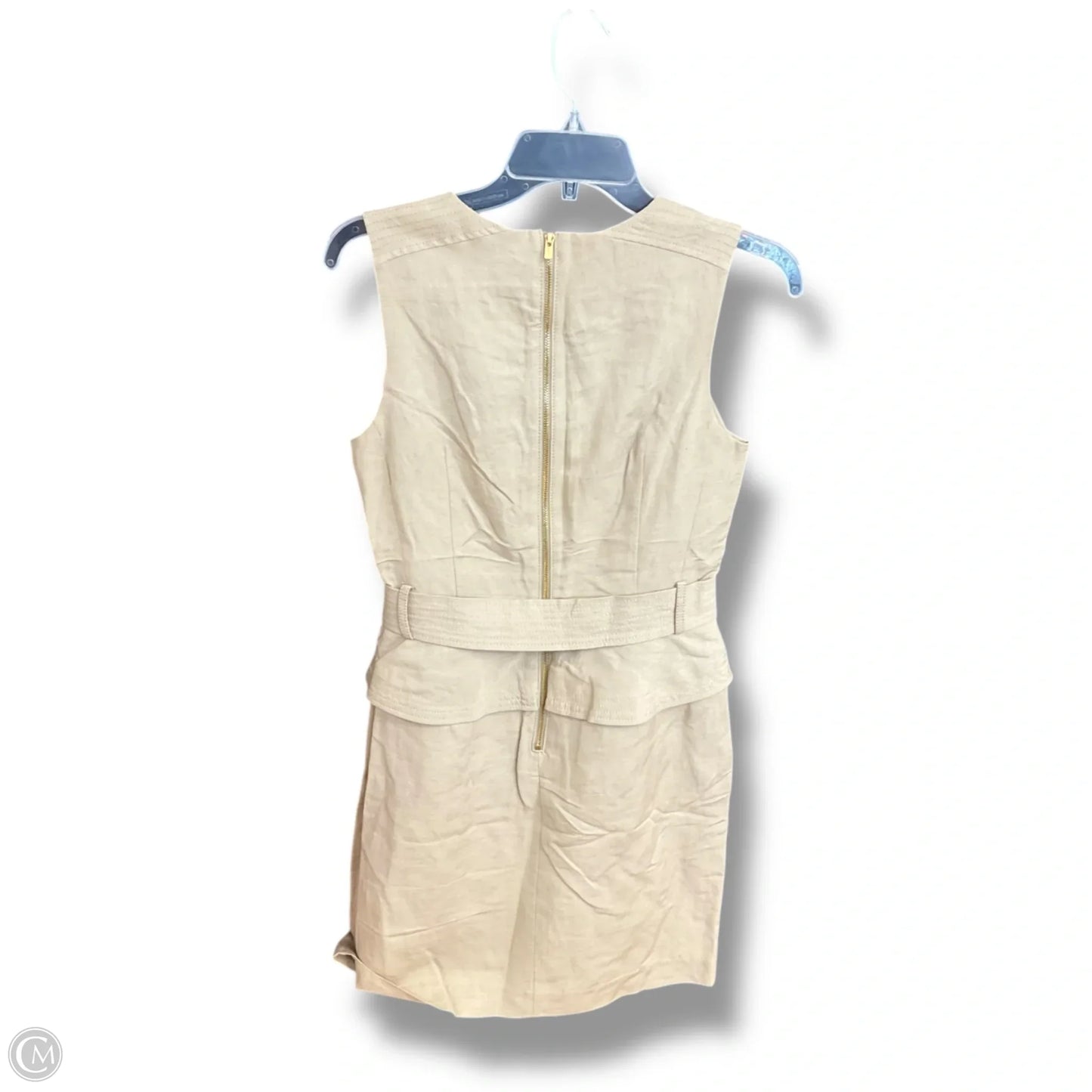 Dress Casual Short By Banana Republic In Beige, Size: S