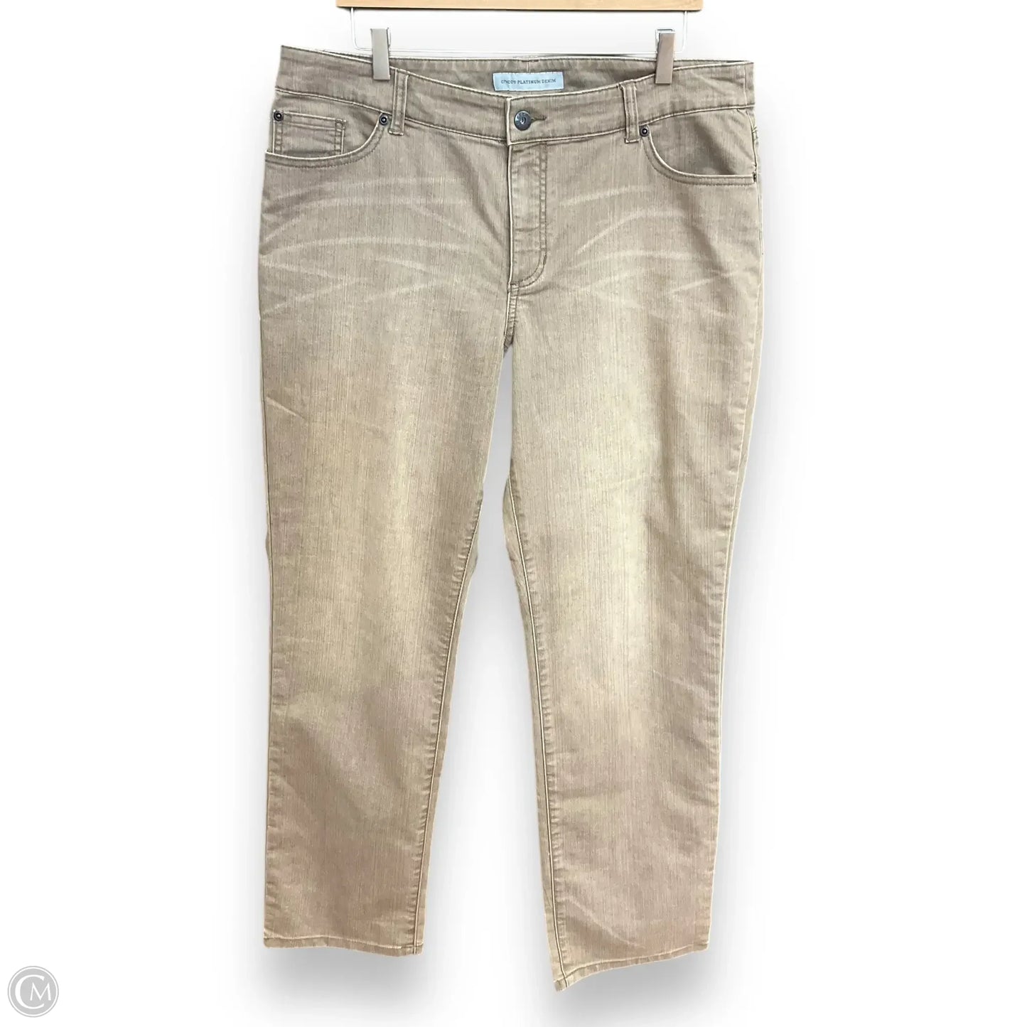 Pants Cargo & Utility By Chicos In Taupe, Size: 16