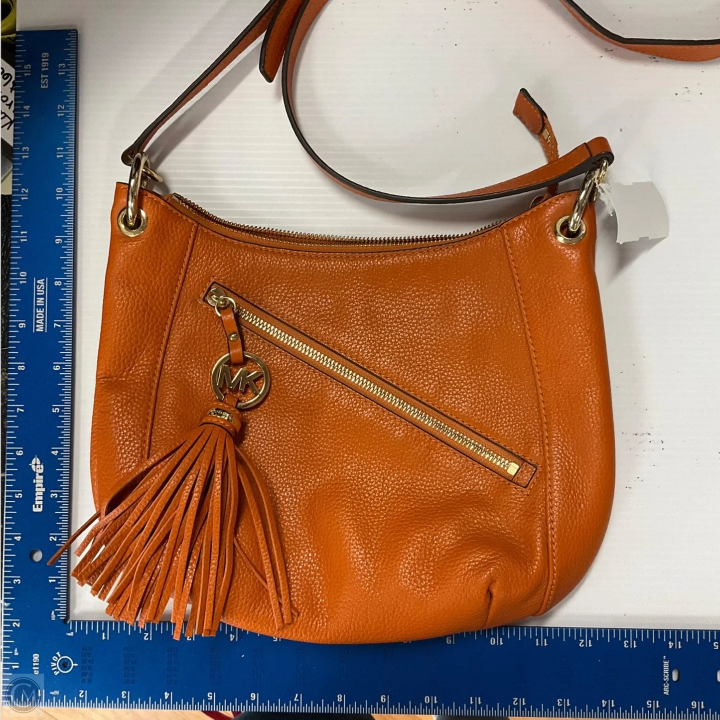 Crossbody Designer By Michael Kors, Size: Medium