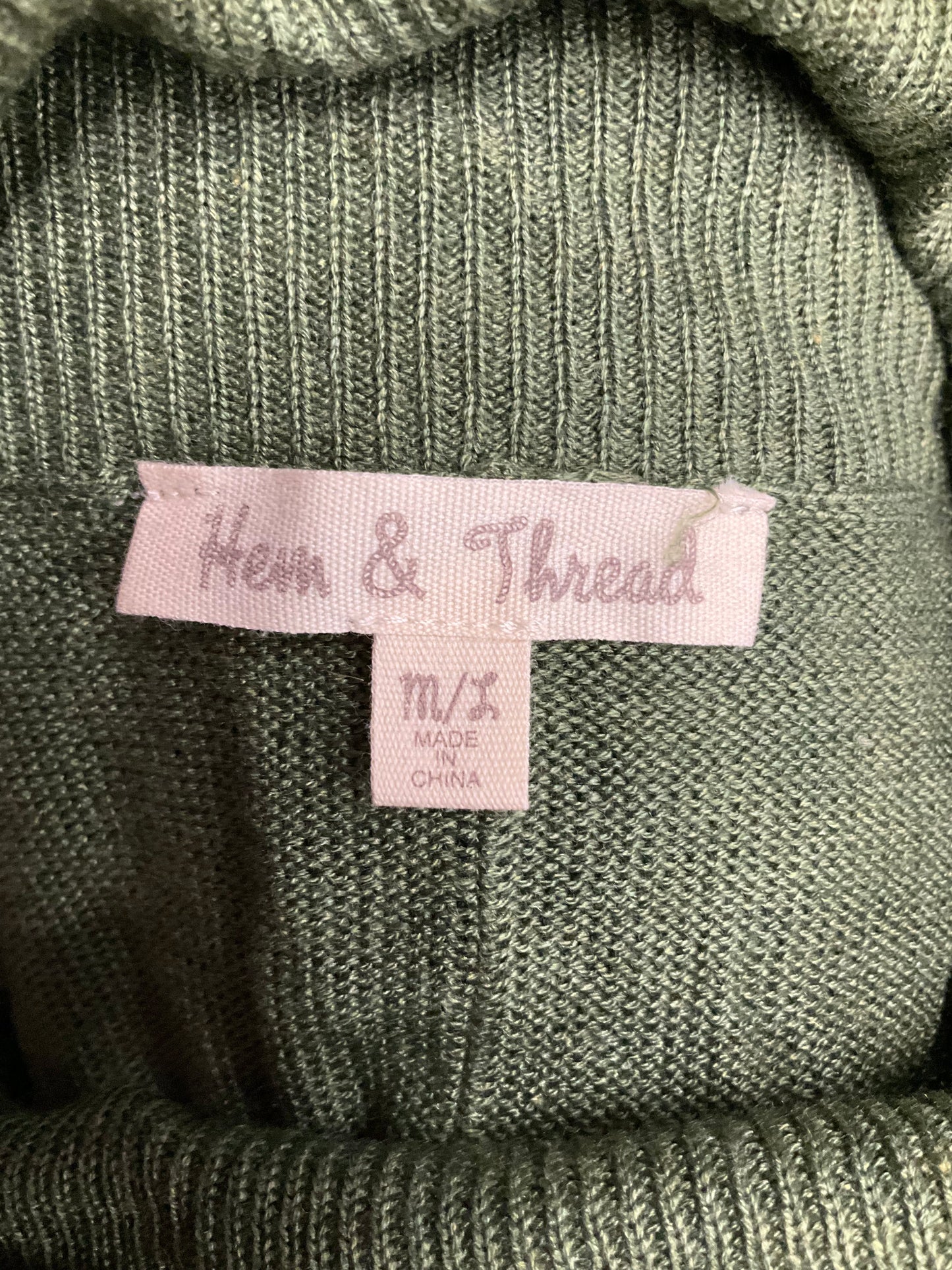 Sweater By Hem & Thread Size: M