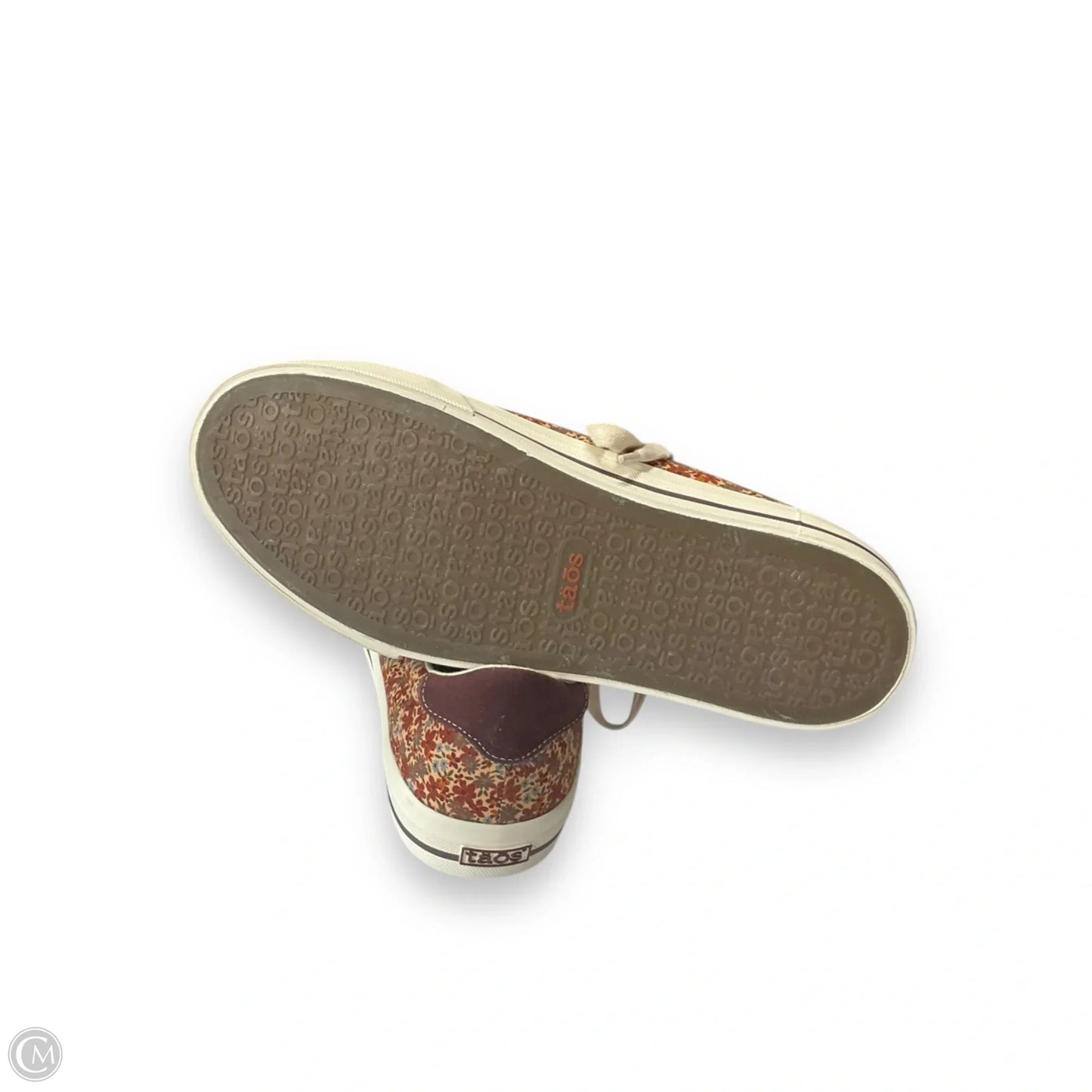 Shoes Sneakers By Taos In Floral Print, Size: 10