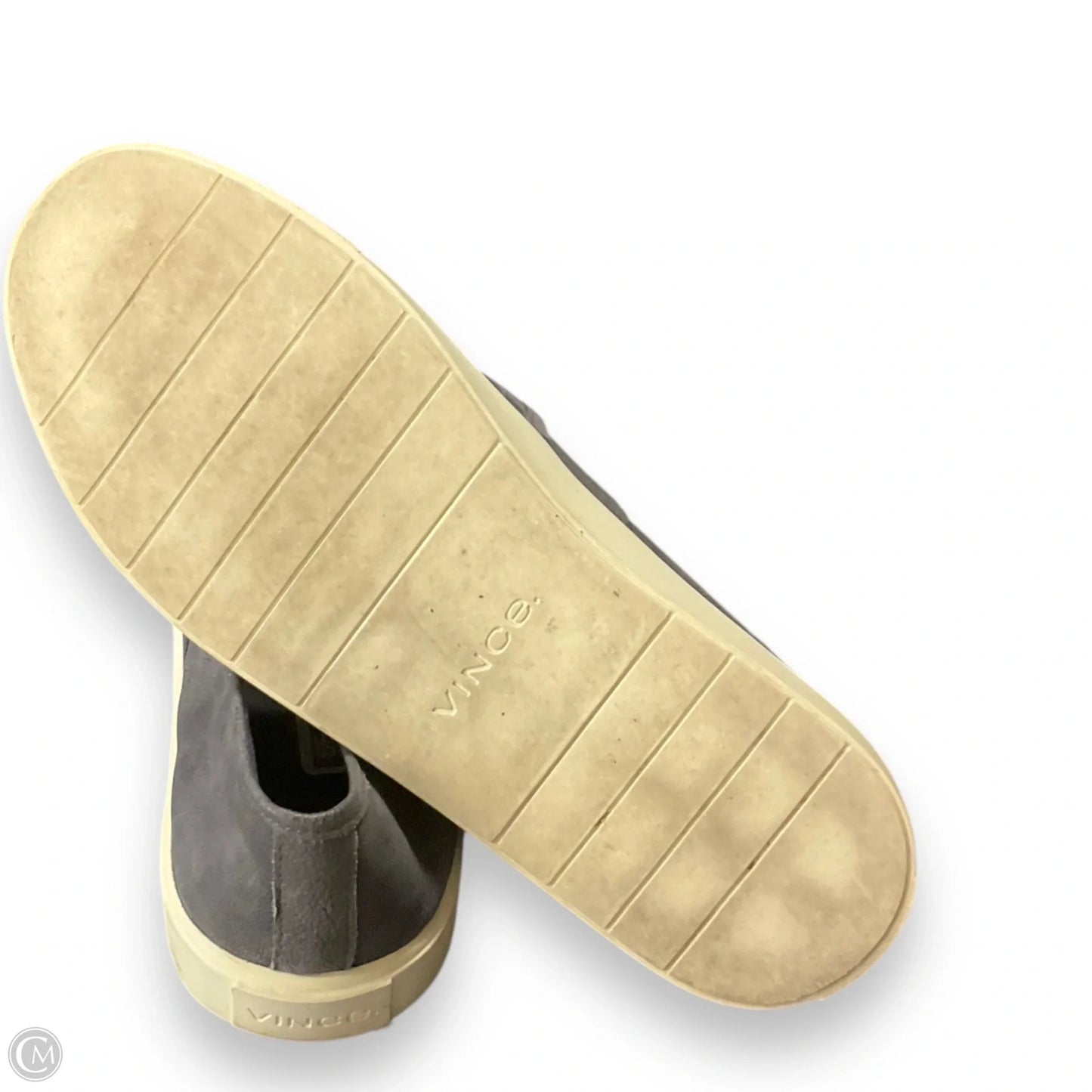Shoes Flats By Vince In Grey, Size: 7