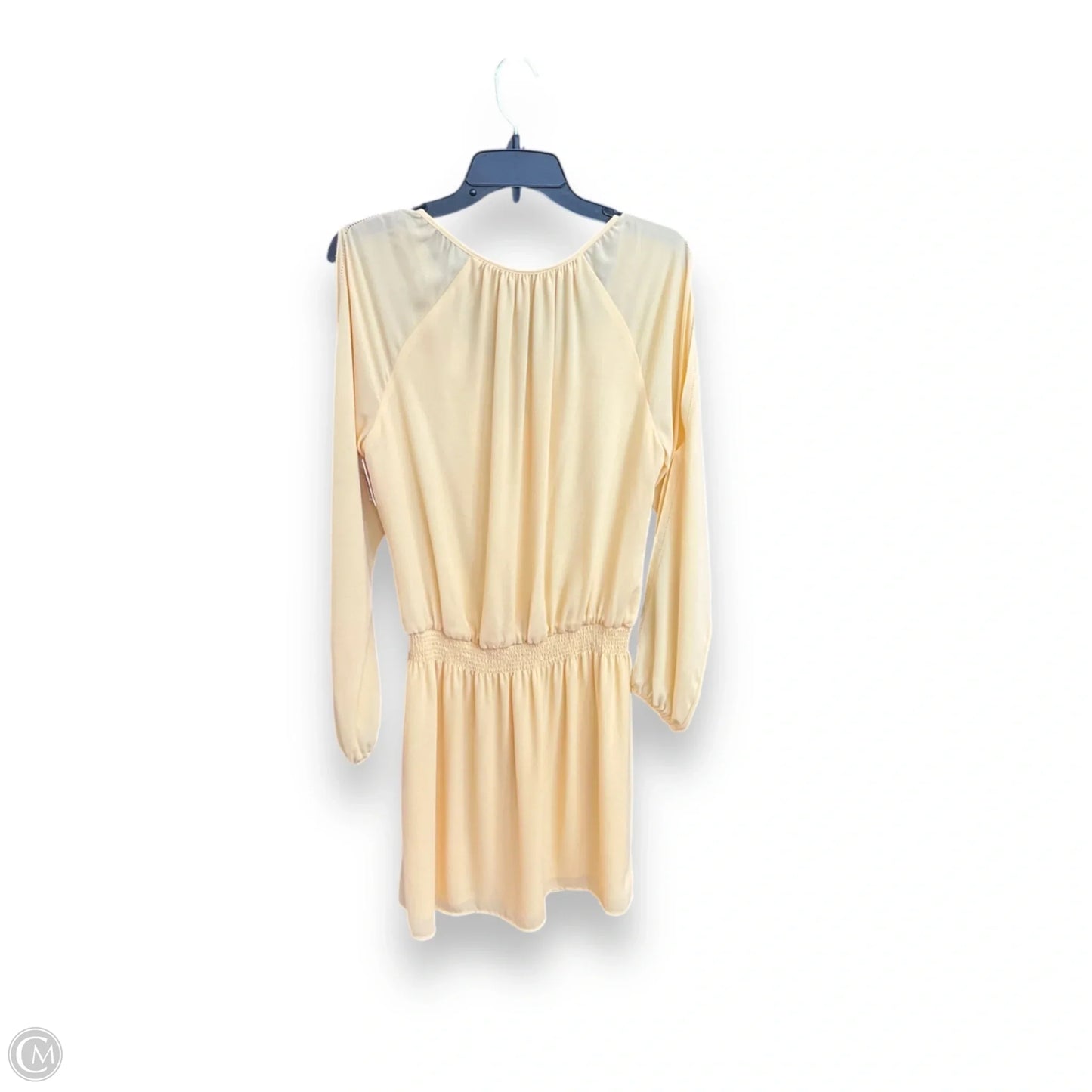 Dress Casual Short By White House Black Market In Yellow, Size: M