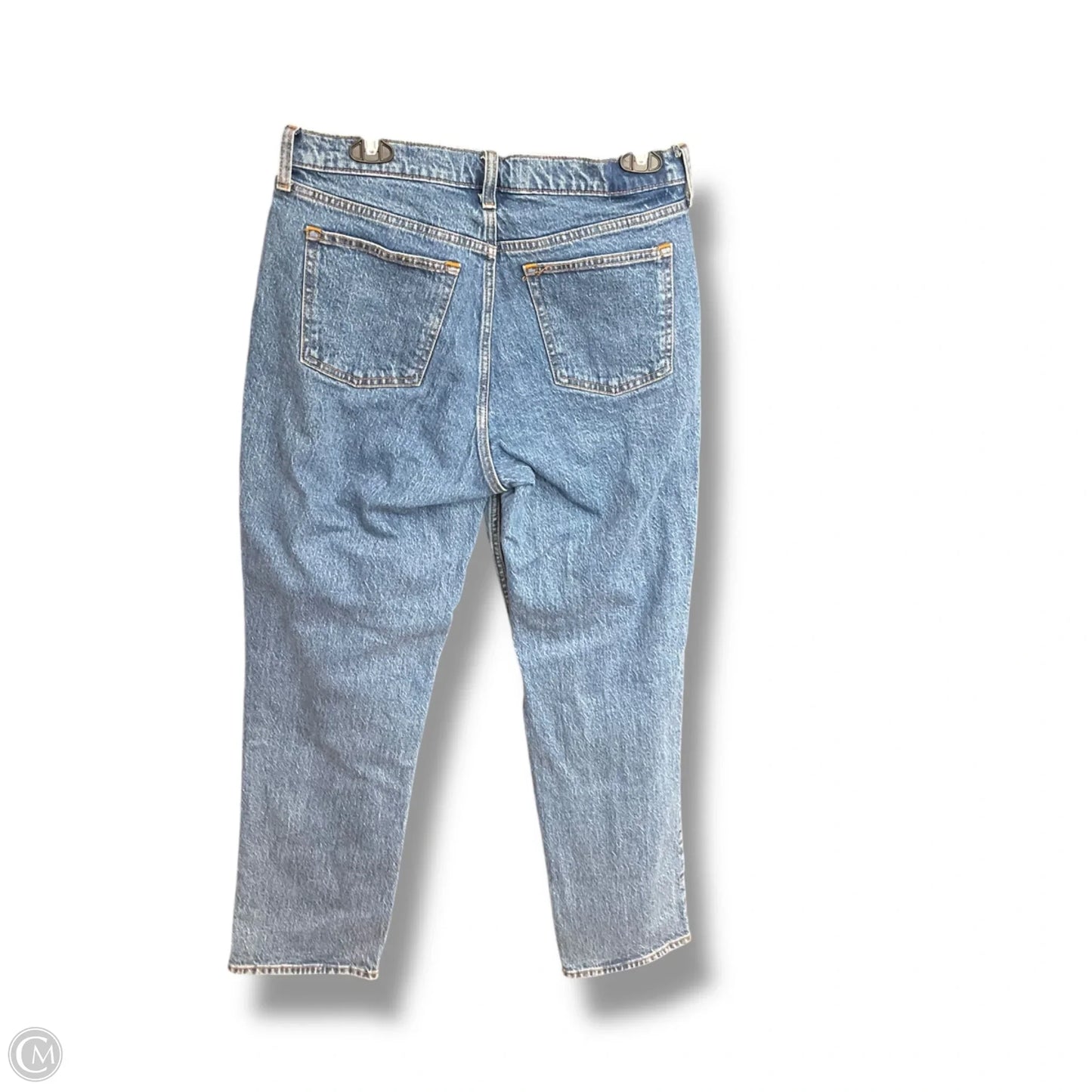 Jeans Wide Leg By Abercrombie And Fitch In Blue Denim, Size: 8