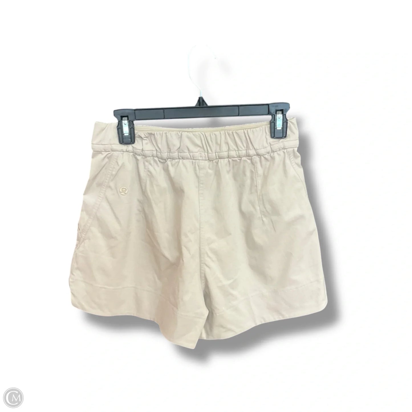 Athletic Shorts By Lululemon In Beige, Size: Sp