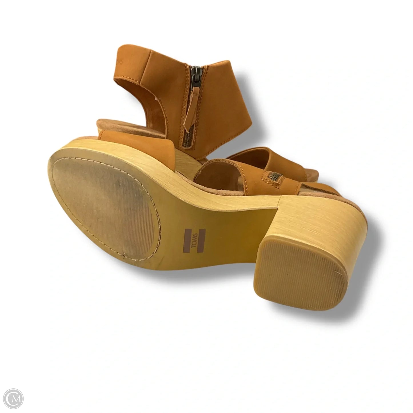 Shoes Heels Block By Toms In Tan, Size: 9