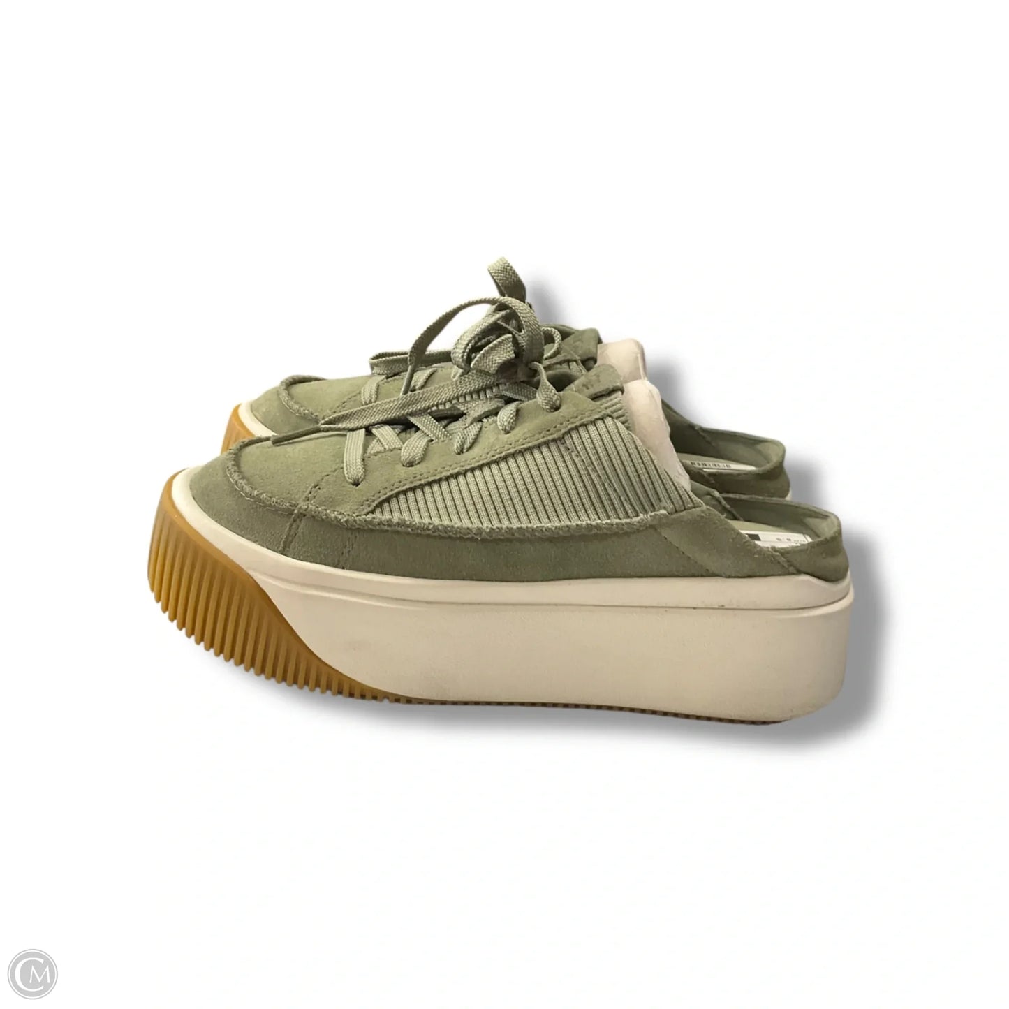 Shoes Designer By Ugg In Green, Size: 8.5