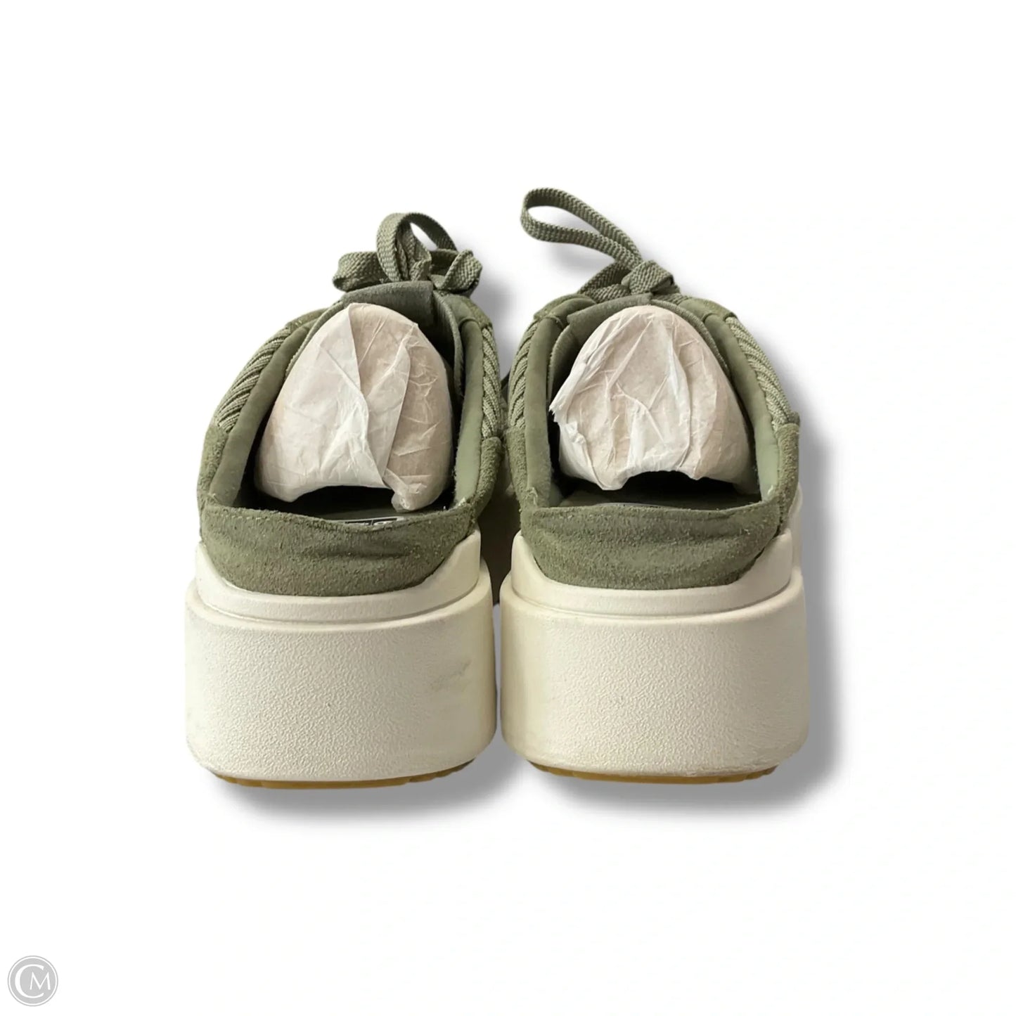 Shoes Designer By Ugg In Green, Size: 8.5