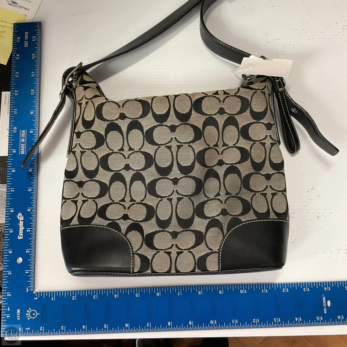 Crossbody Designer By Coach, Size: Medium