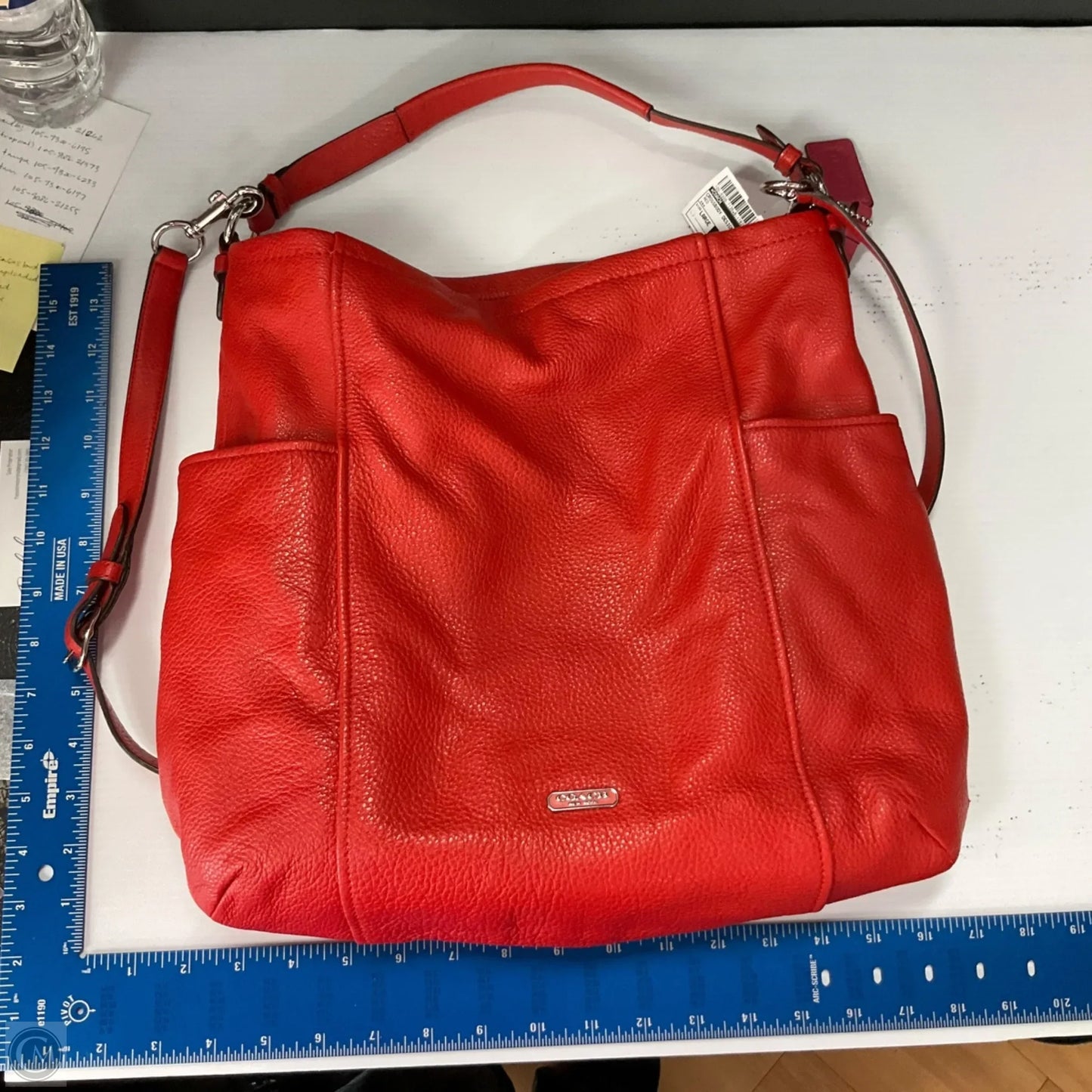 Crossbody Designer By Coach, Size: Large