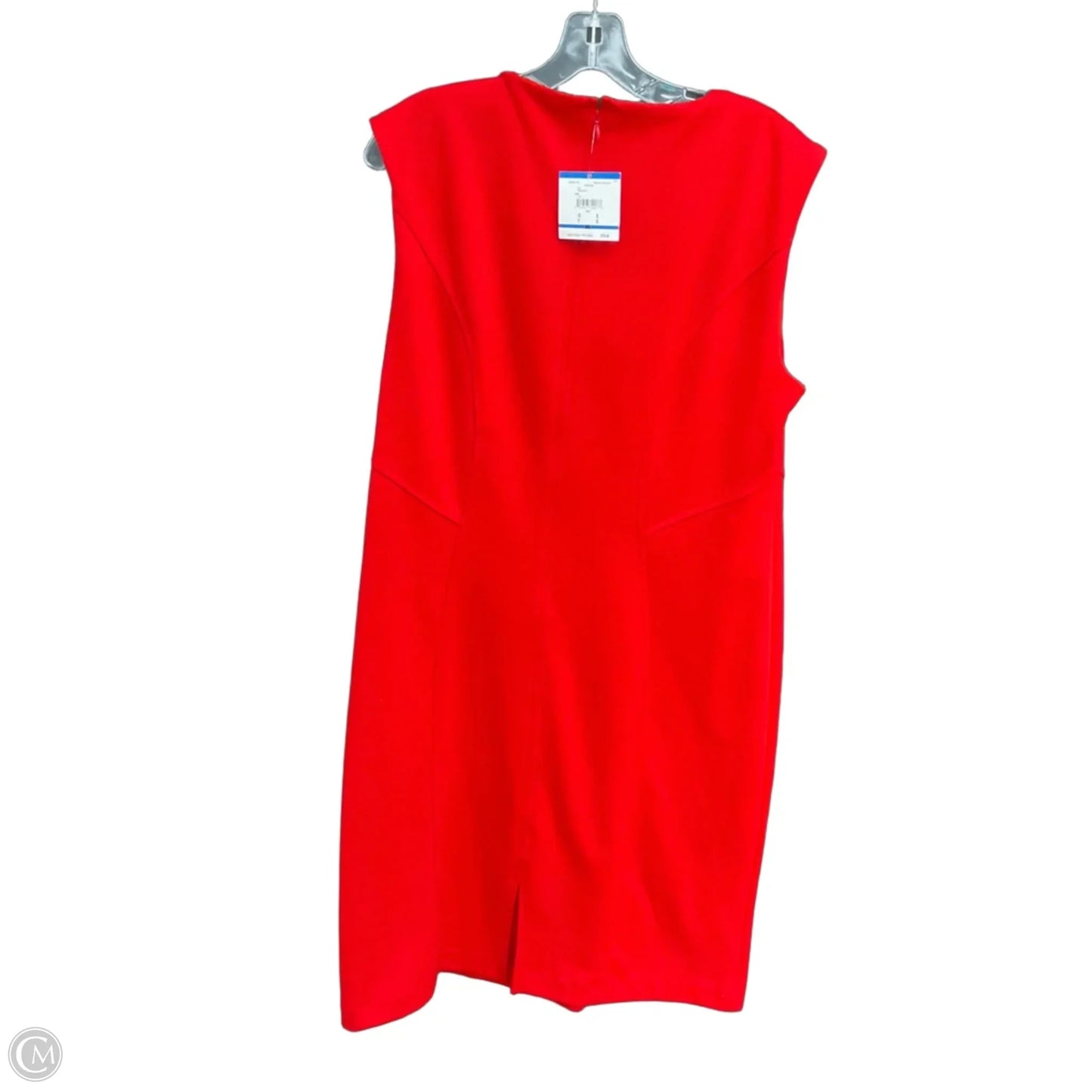Dress Work By Anne Klein In Red, Size: Xl