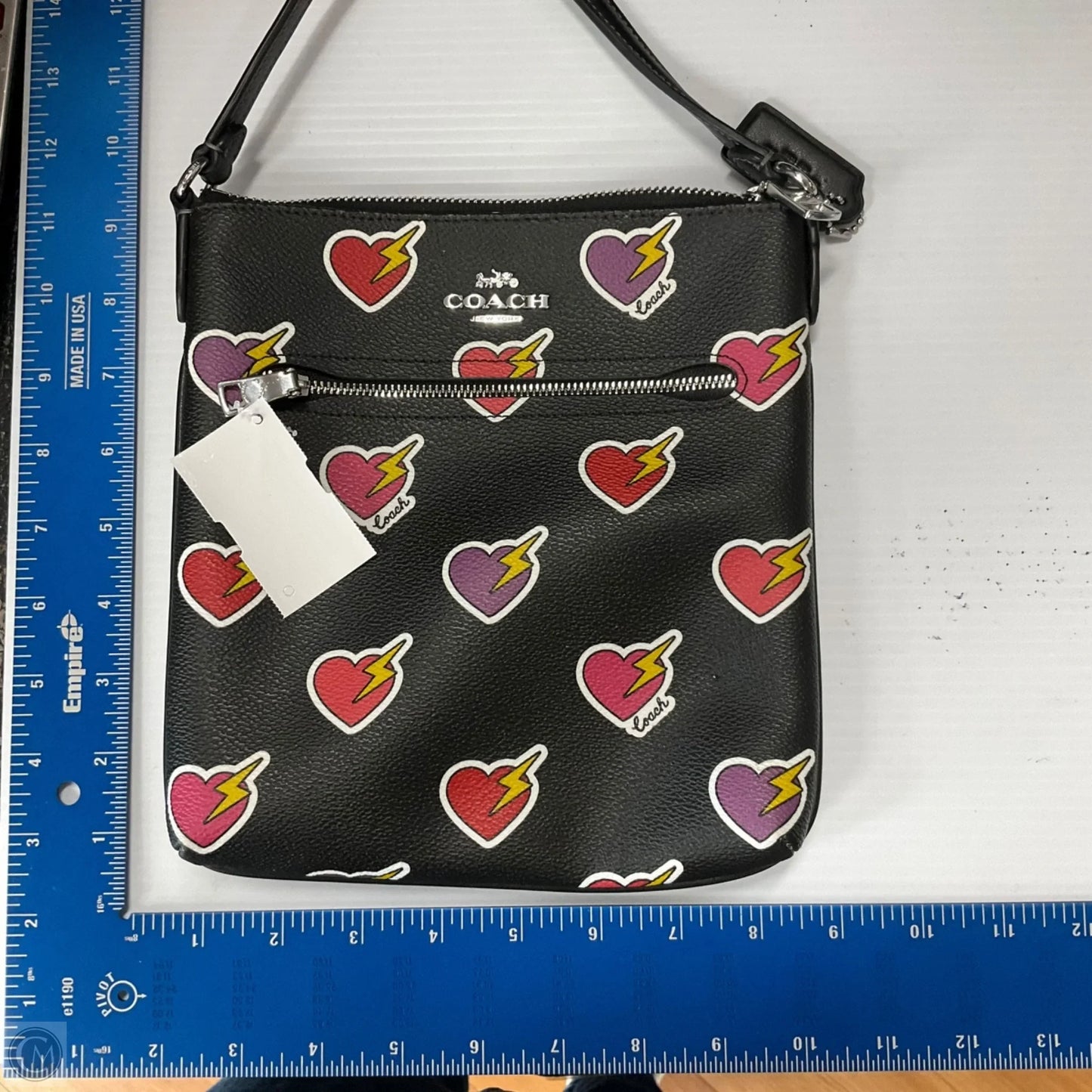 Crossbody Designer By Coach, Size: Medium