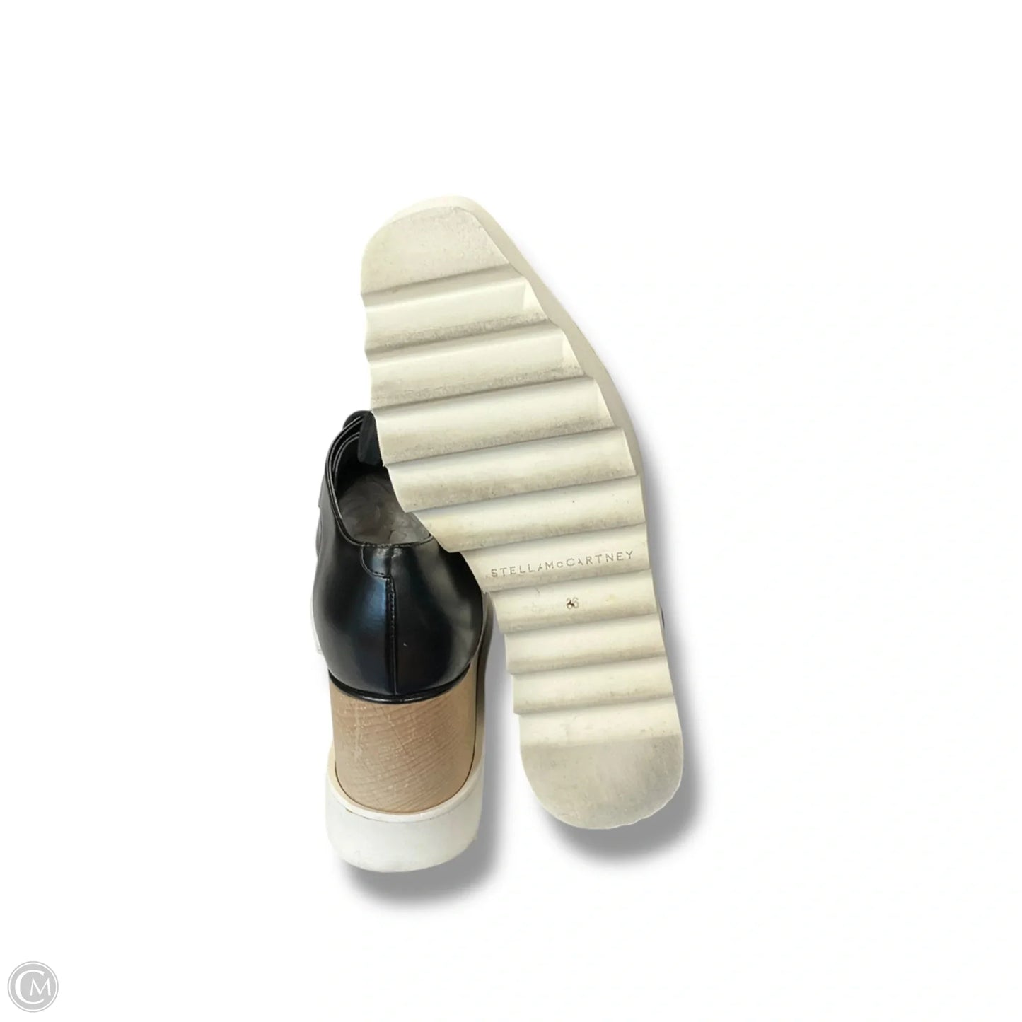 Shoes Luxury Designer By Stella Mccartney In Black, Size: 5.5