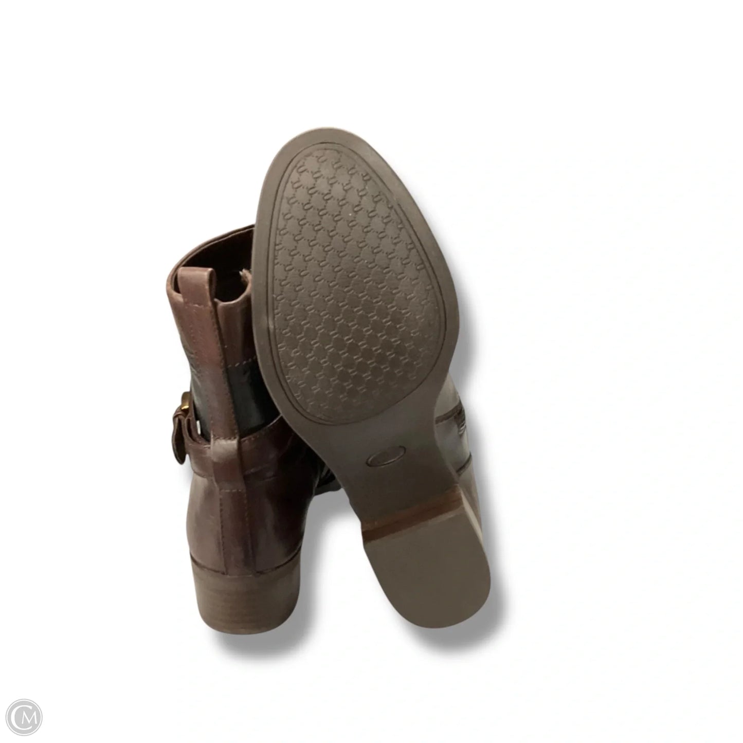 Boots Ankle Heels By Joan And David In Brown, Size: 6.5