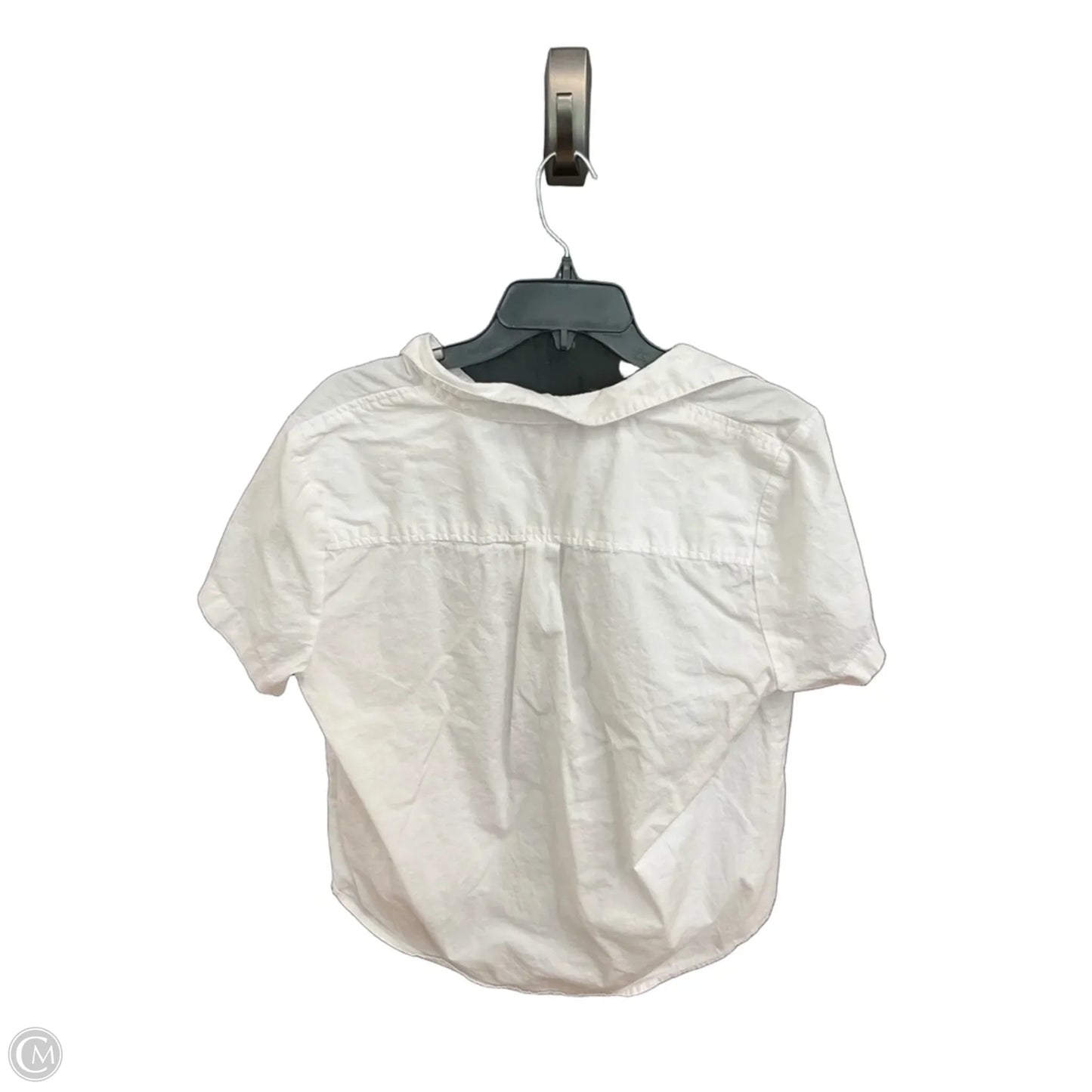 Top Short Sleeve By J. Crew In White, Size: L