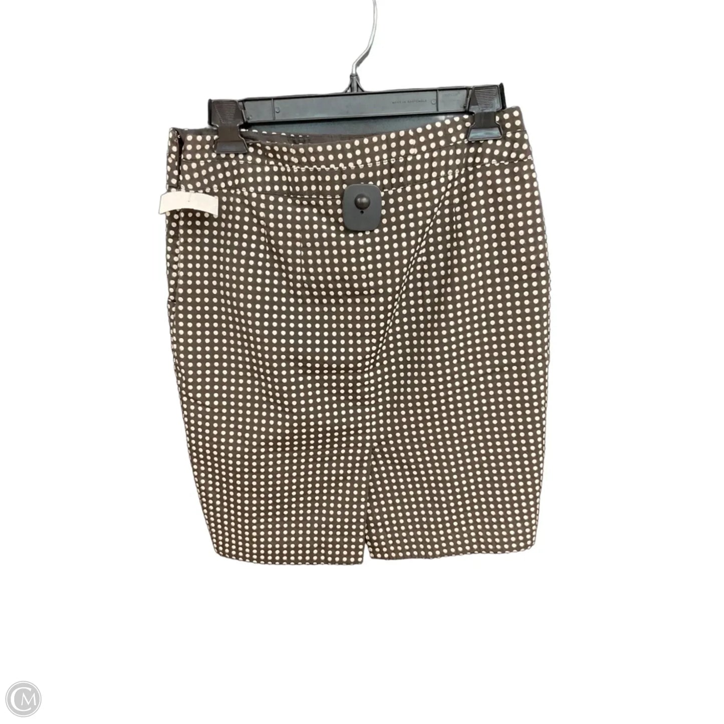 Skirt Midi By Clothes Mentor In Polkadot Pattern, Size: 4
