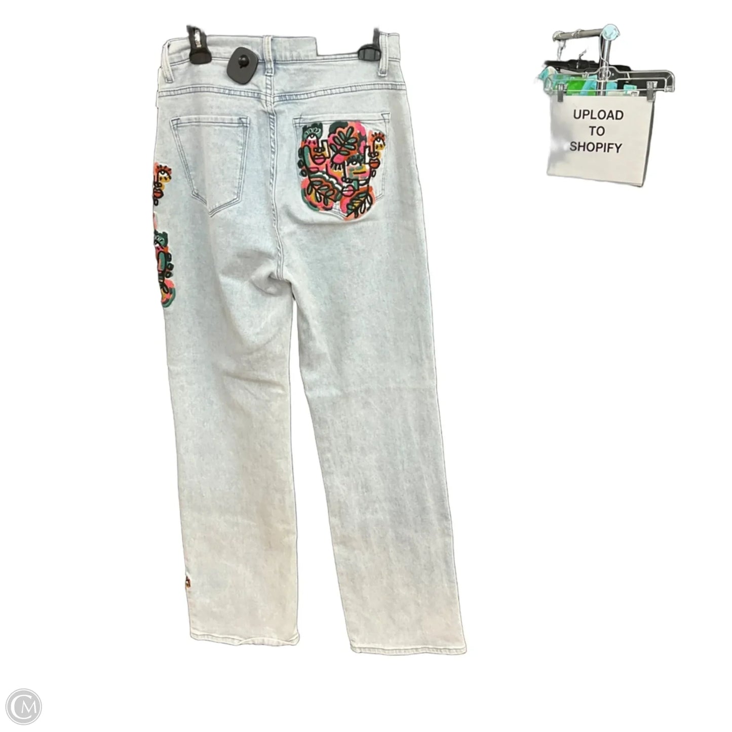 Jeans Boot Cut By Akira In Blue Denim, Size: 4