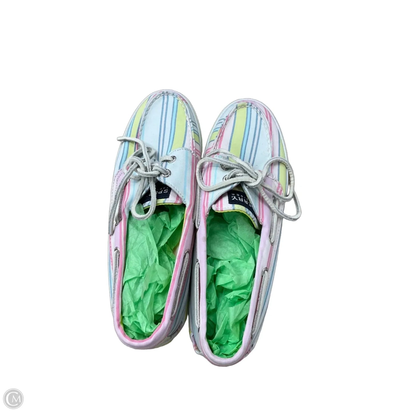 Shoes Sneakers By Sperry In Striped Pattern, Size: 8