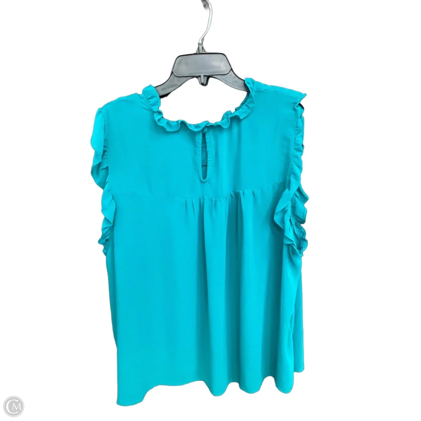 Top Short Sleeve By Torrid In Teal, Size: 3x