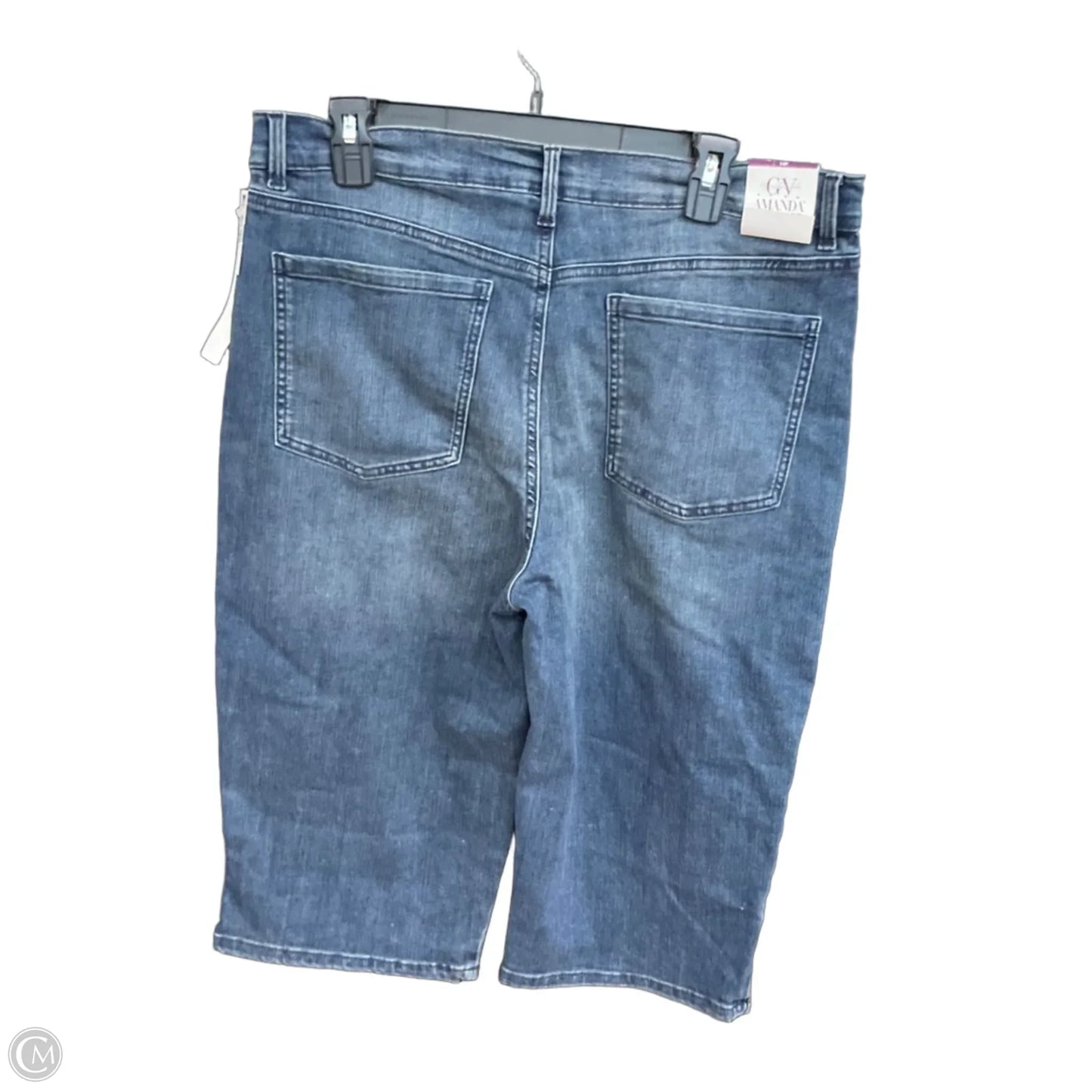 Capris By Gloria Vanderbilt In Blue, Size: 14