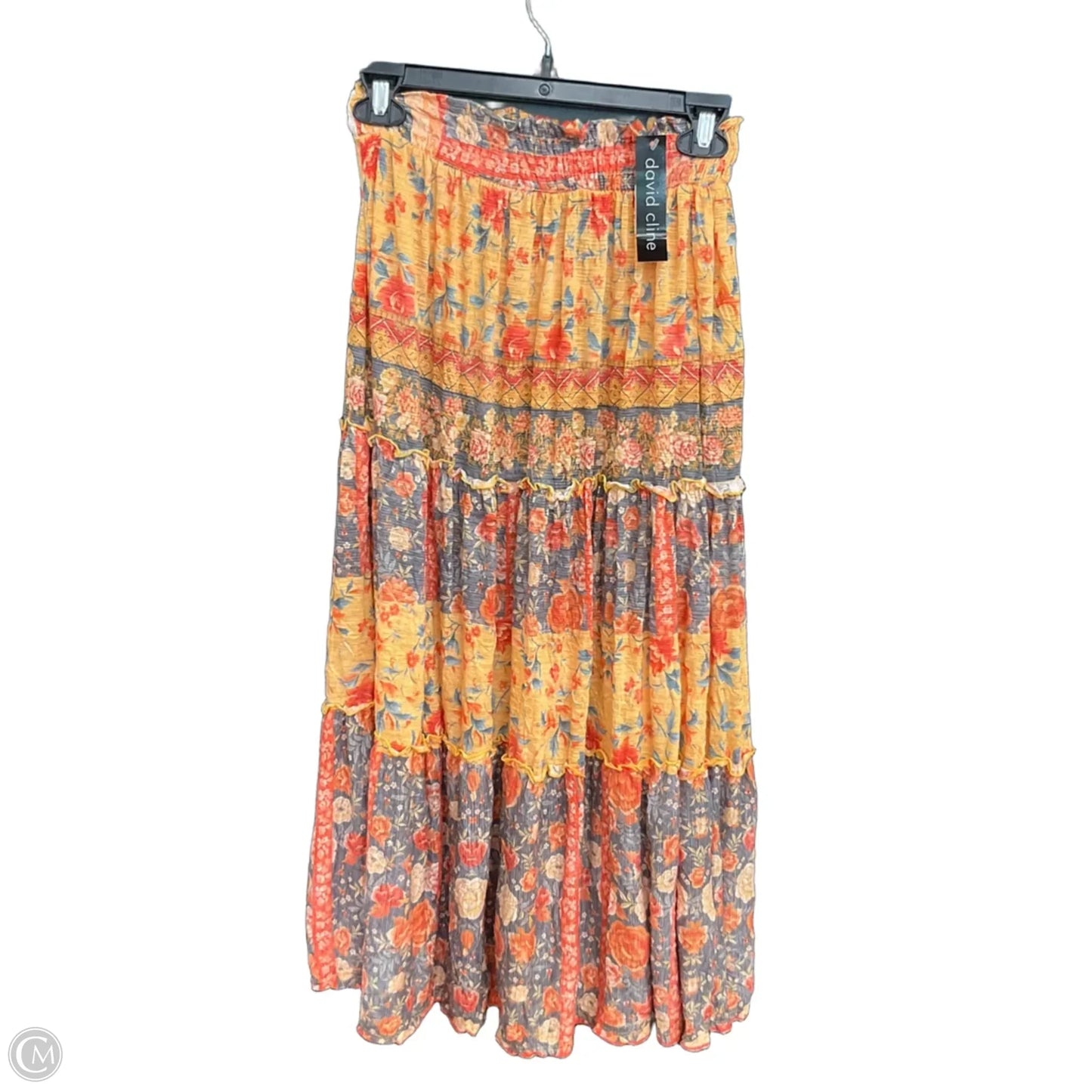 Skirt Maxi By David Cline In Yellow, Size: Xs