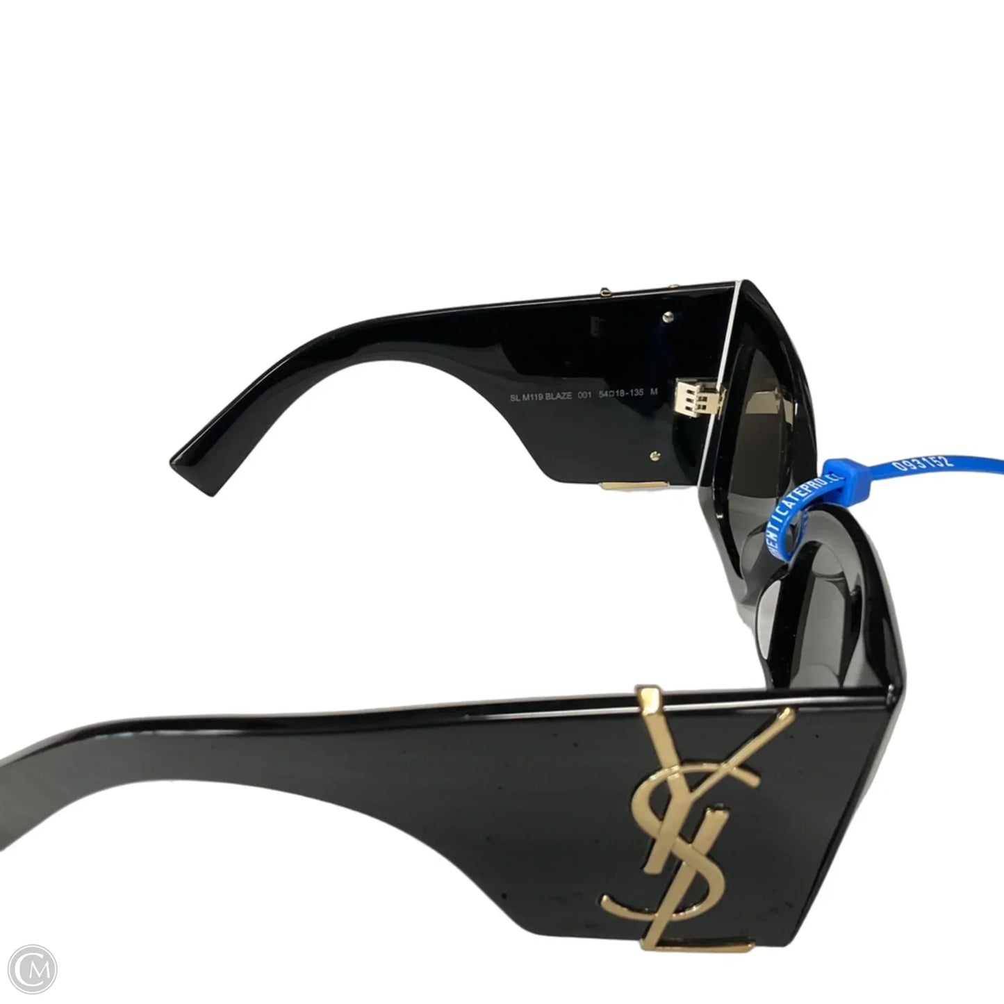 Sunglasses Luxury Designer By Yves Saint Laurent, Size: Large