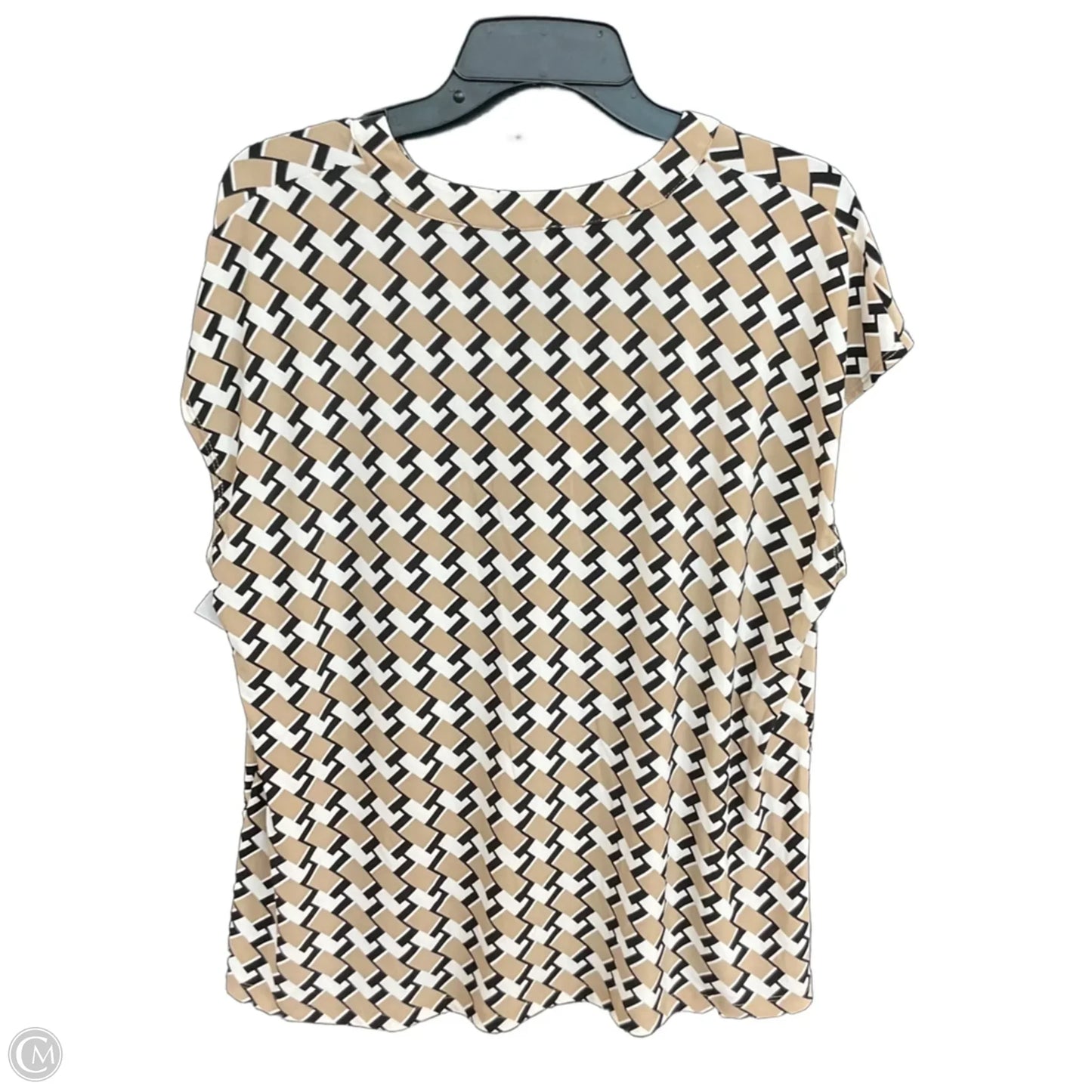 Top Sleeveless By Anne Klein In Beige, Size: Xl