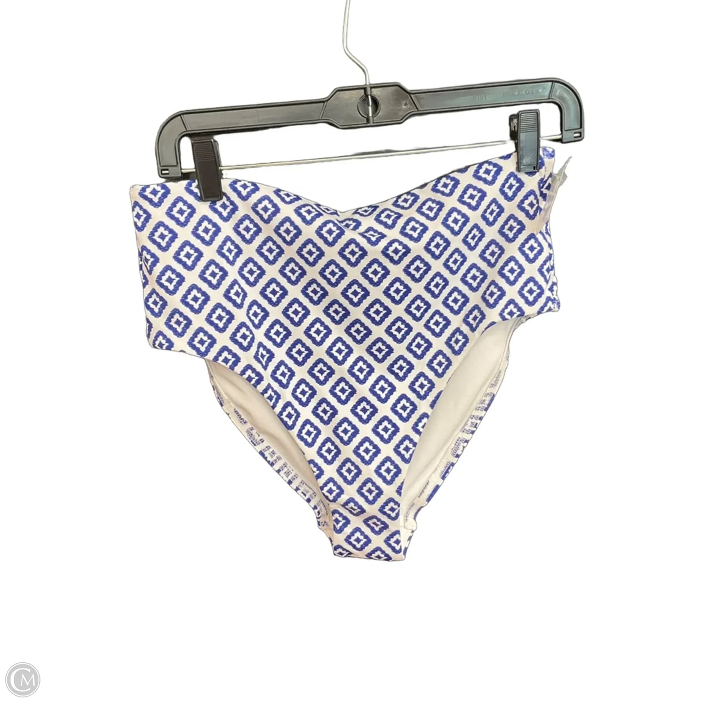 Swimsuit 2pc By Lands End In Blue, Size: M