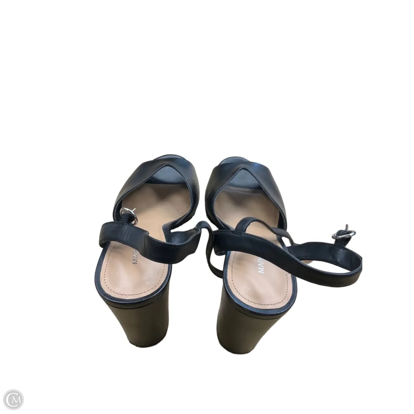 Shoes Heels Block By Marc Fisher In Black, Size: 9