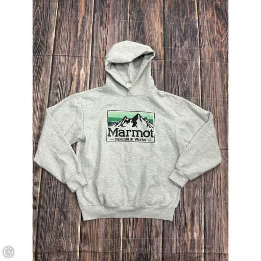 Sweatshirt Hoodie By Marmot In Grey, Size: M