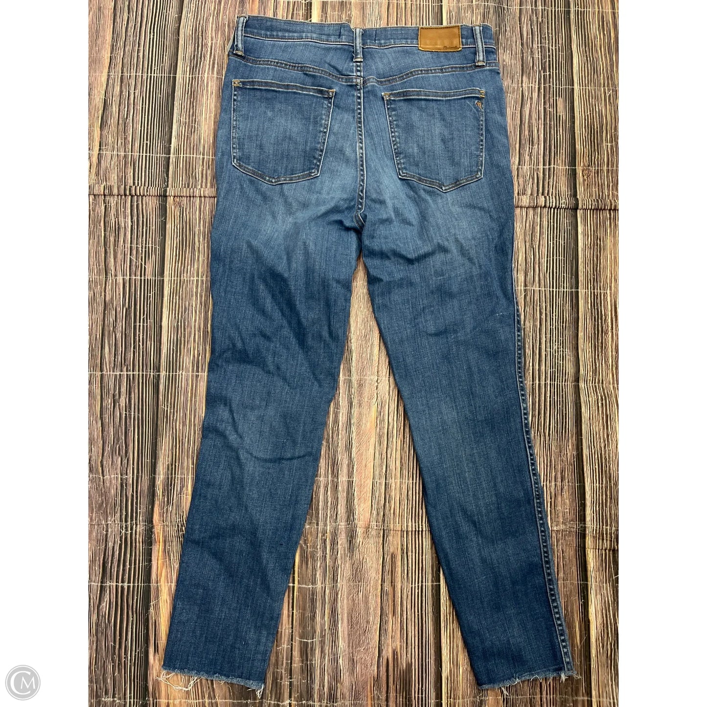 Jeans Skinny By Madewell In Blue Denim, Size: 8