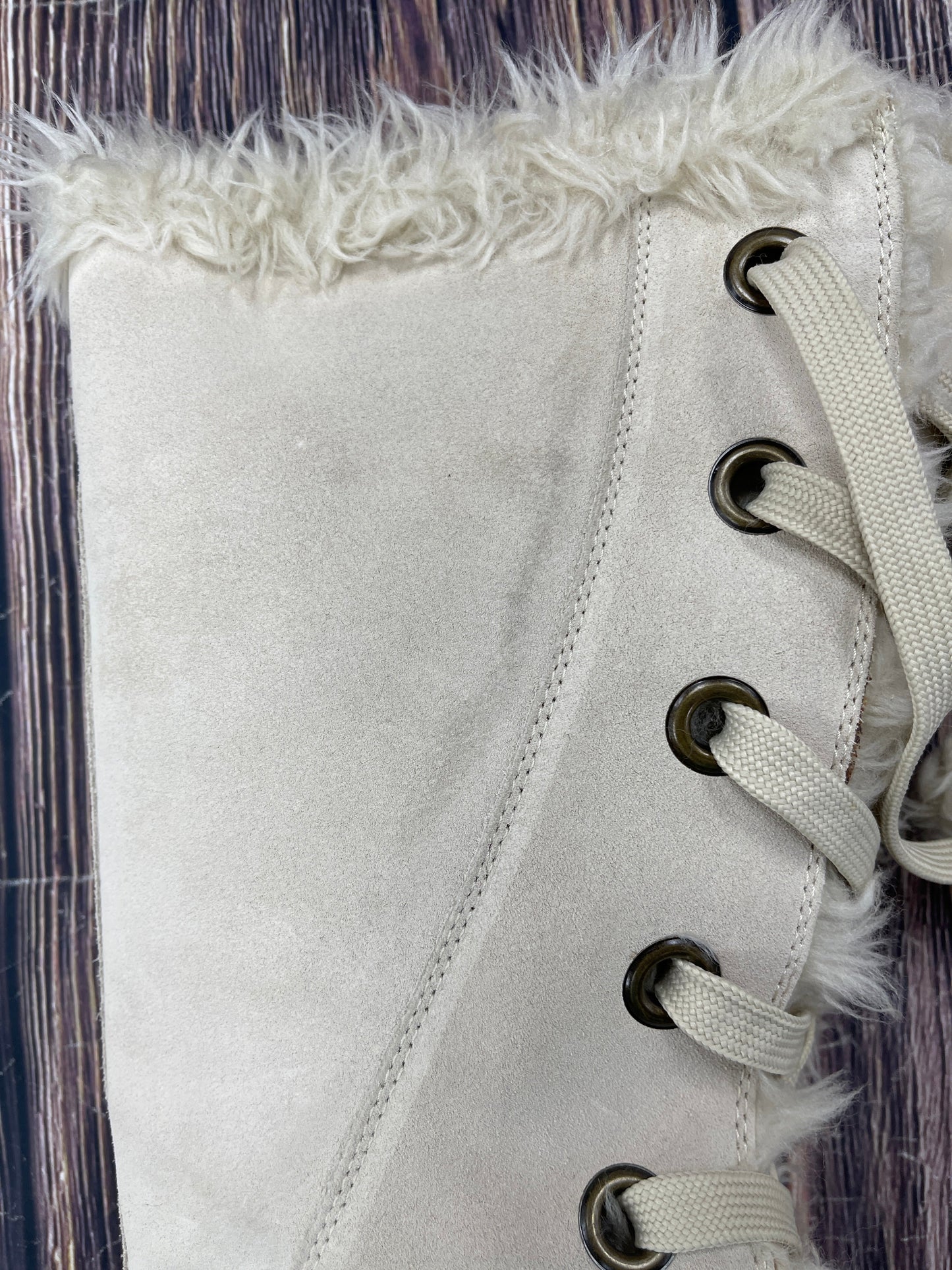 Boots Mid-calf Flats By Sporto In Cream, Size: 10