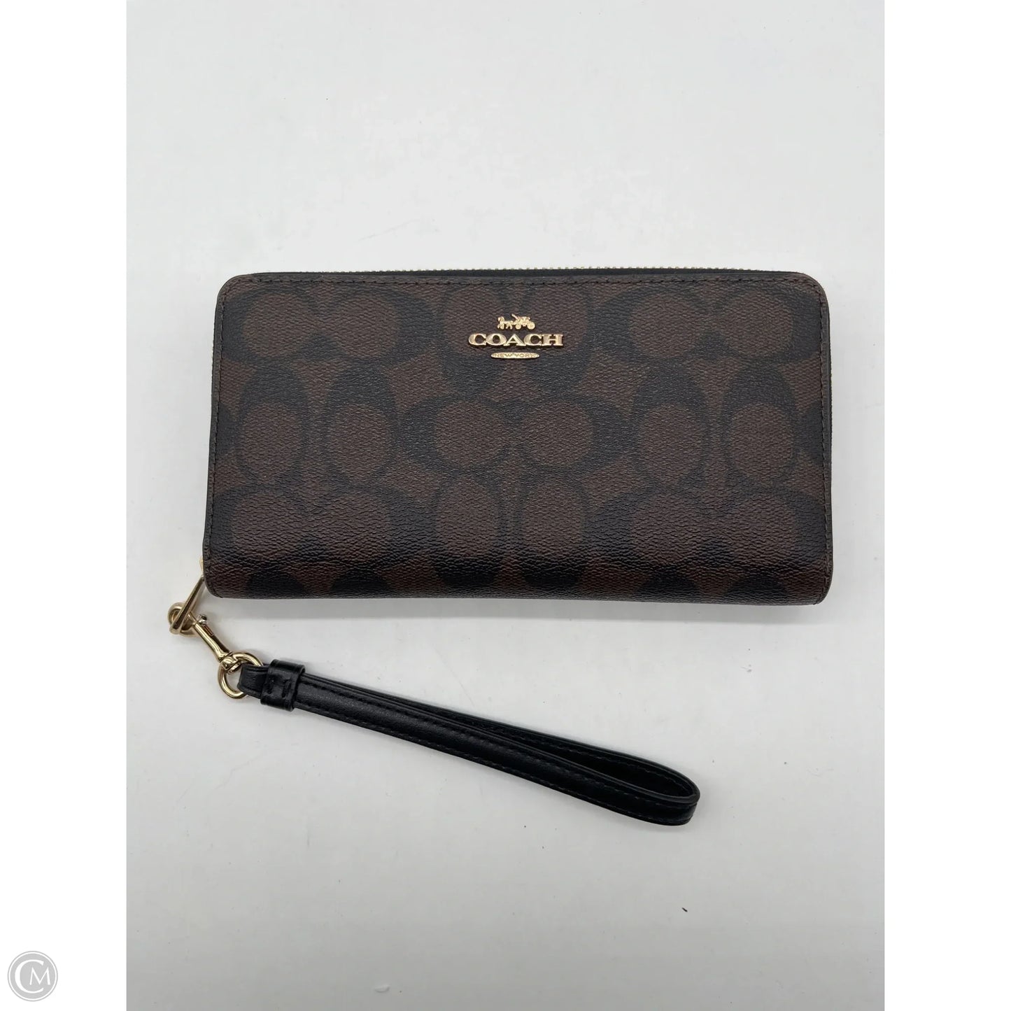 Wristlet Designer By Coach, Size: Large
