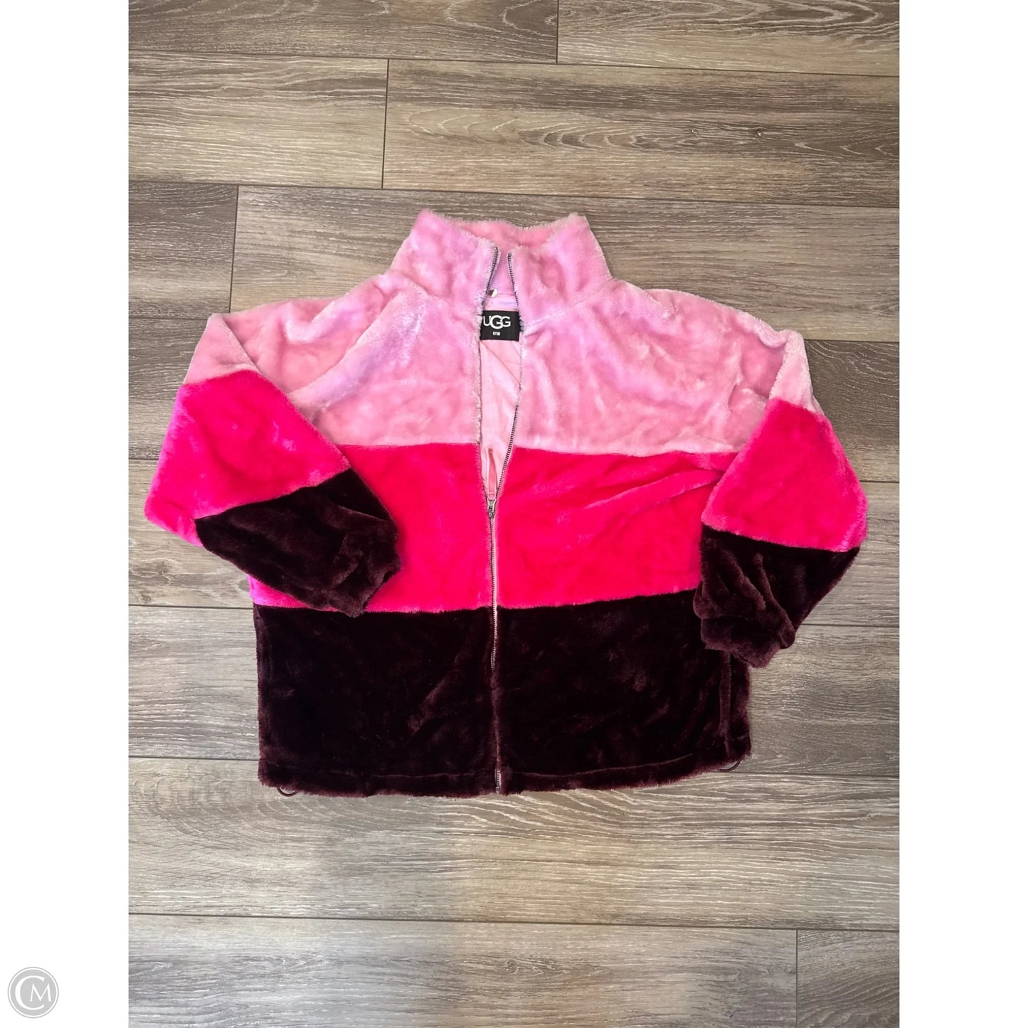 Jacket Designer By Ugg In Pink, Size: Xxs