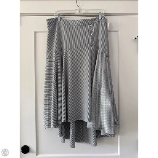 Skirt Maxi By Calvin Klein In Grey, Size: 12