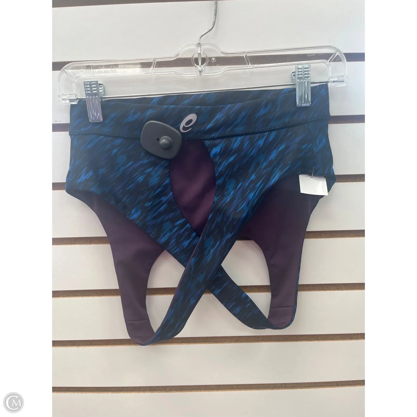 Athletic Bra By Asics In Blue, Size: M