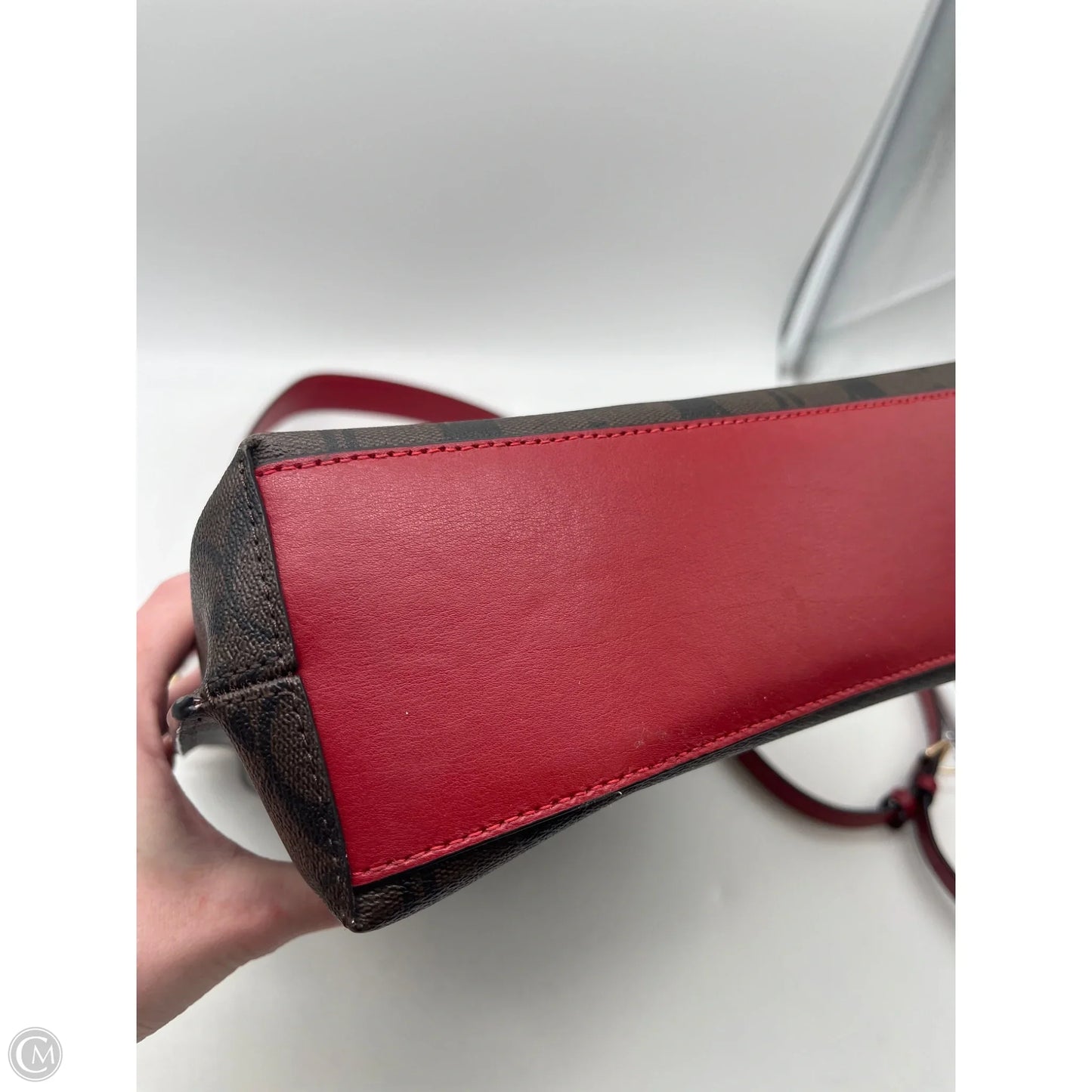 Crossbody Designer By Coach, Size: Medium